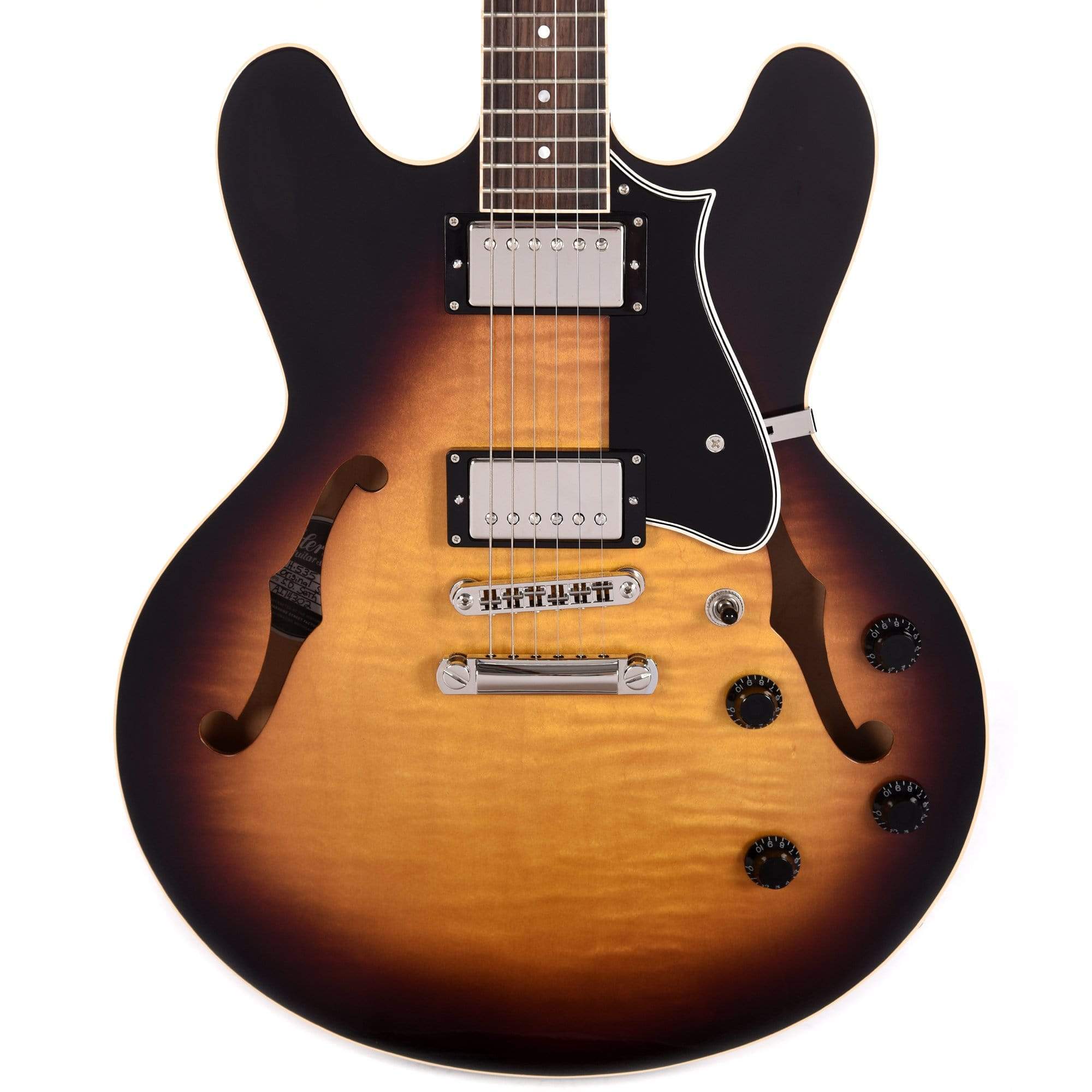Heritage Standard H-535 Semi-Hollow Original Sunburst Electric Guitars / Semi-Hollow