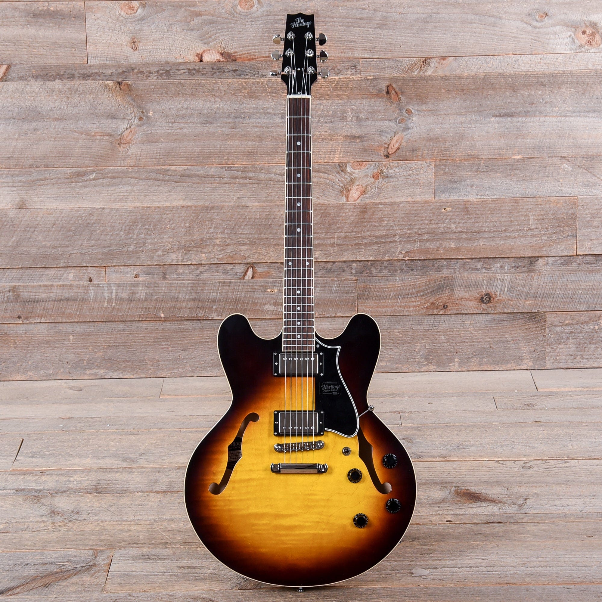 Heritage Standard H-535 Semi-Hollow Original Sunburst Electric Guitars / Semi-Hollow