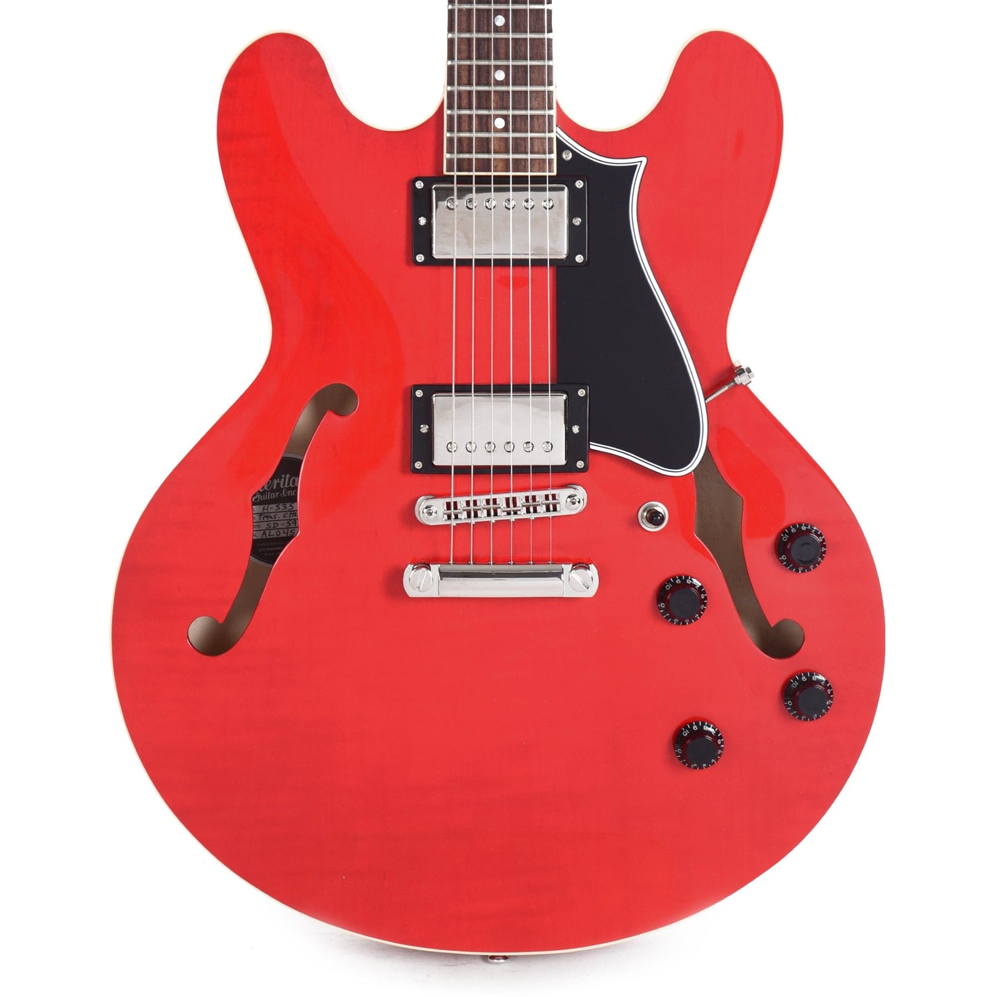 Heritage Standard H-535 Semi-Hollow Translucent Cherry Electric Guitars / Semi-Hollow