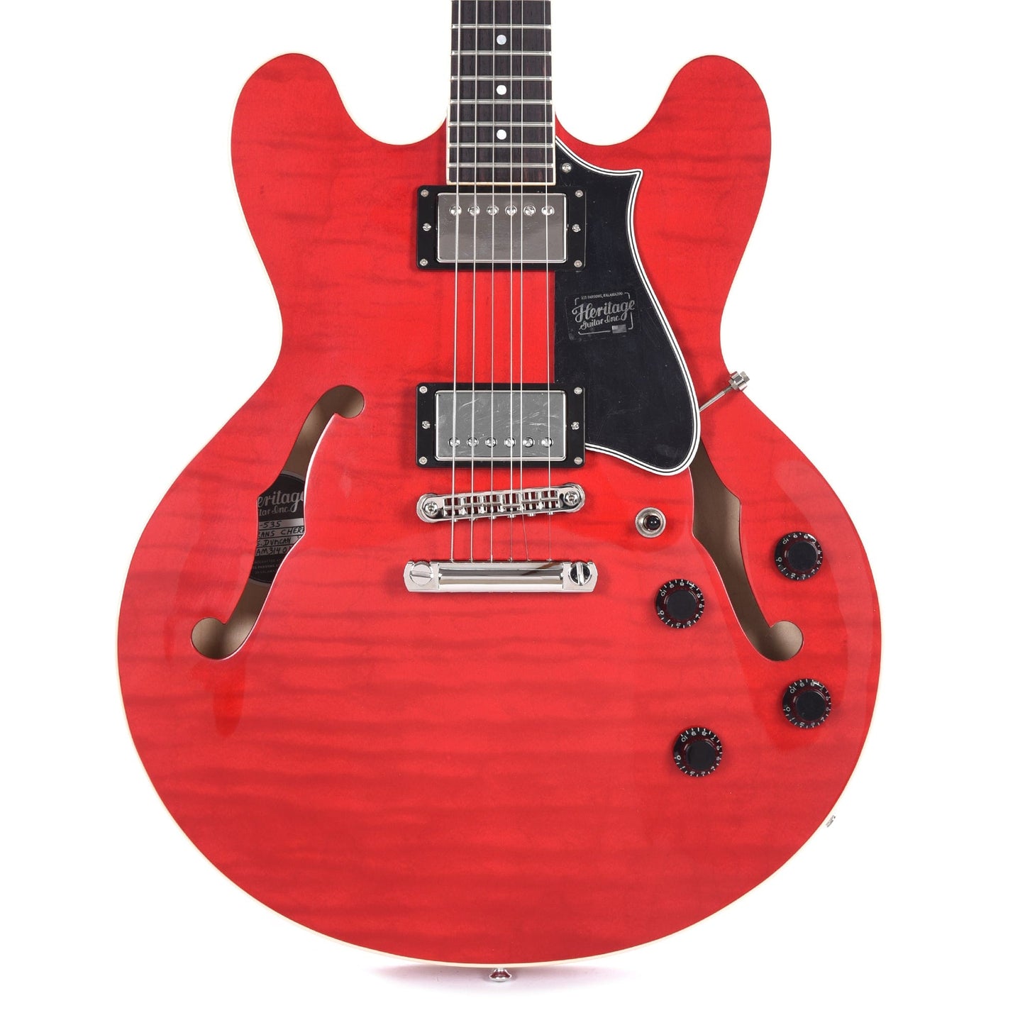 Heritage Standard H-535 Semi-Hollow Translucent Cherry Electric Guitars / Semi-Hollow