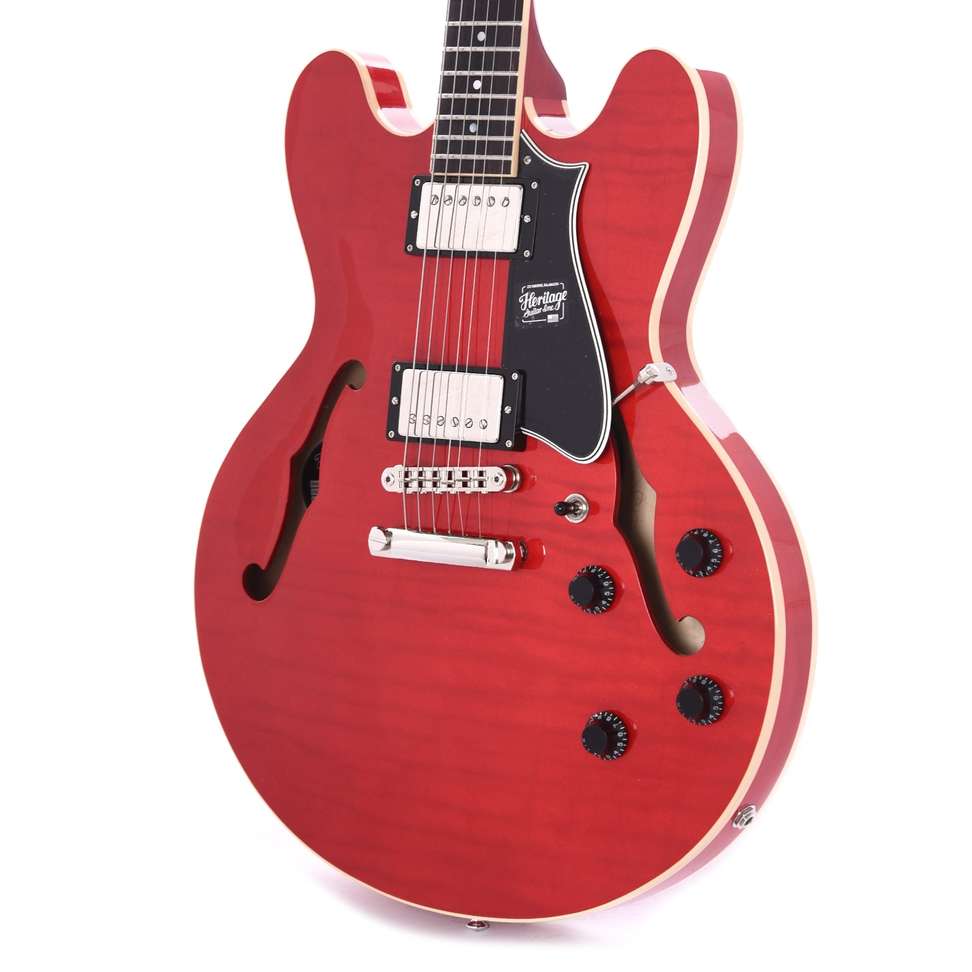 Heritage Standard H-535 Semi-Hollow Translucent Cherry Electric Guitars / Semi-Hollow
