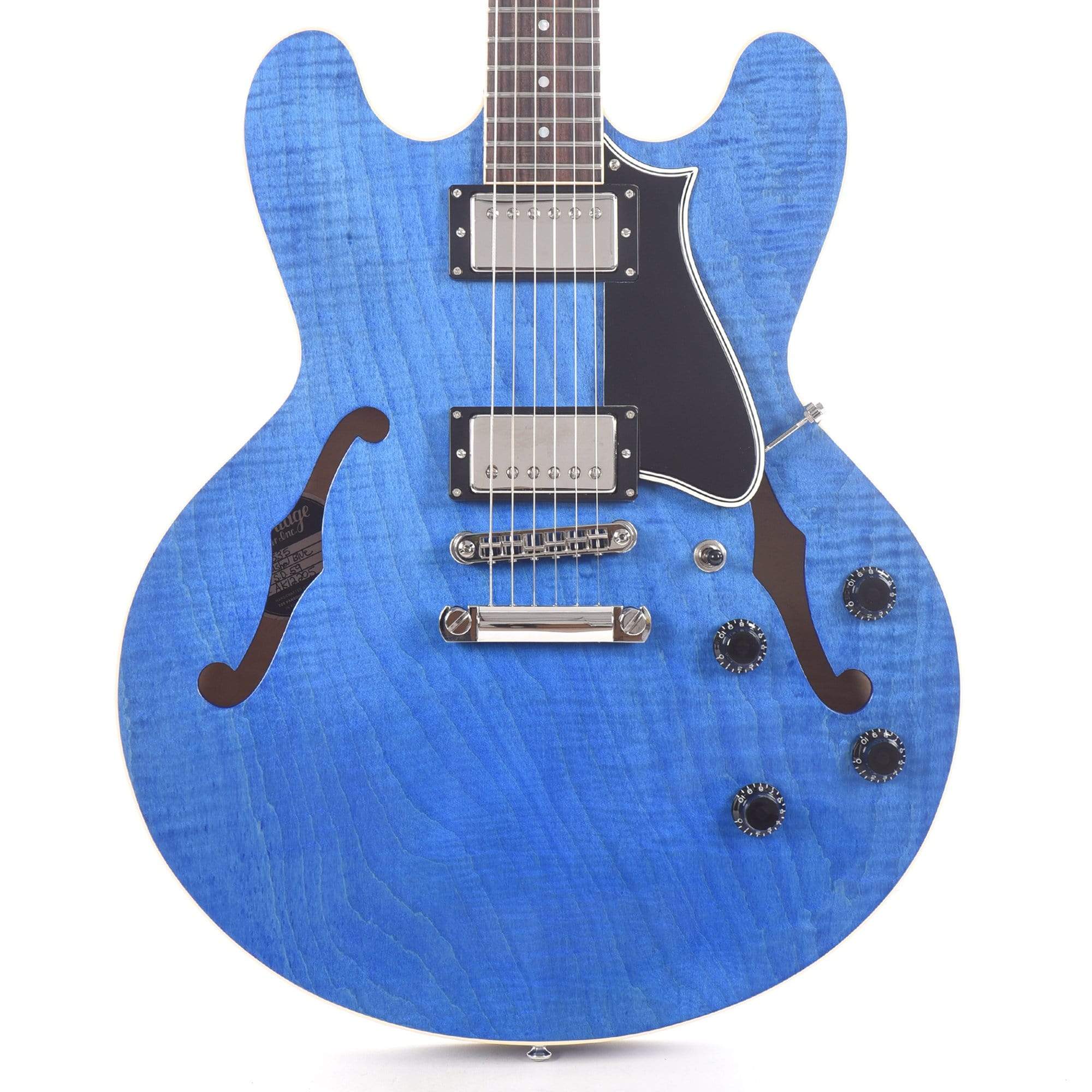 Heritage Standard H-535 Semi-Hollow Washed Blue Electric Guitars / Semi-Hollow