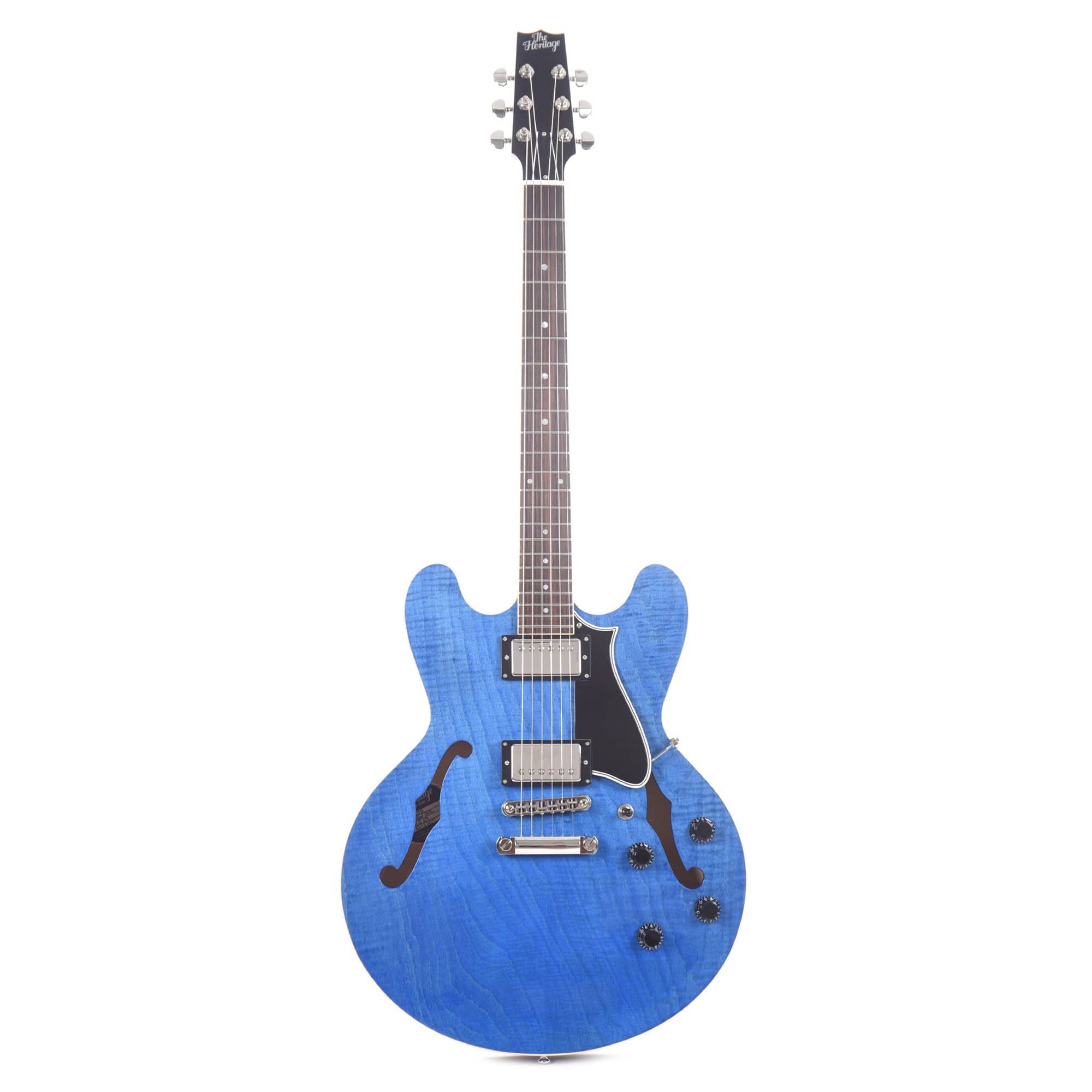 Heritage Standard H-535 Semi-Hollow Washed Blue Electric Guitars / Semi-Hollow