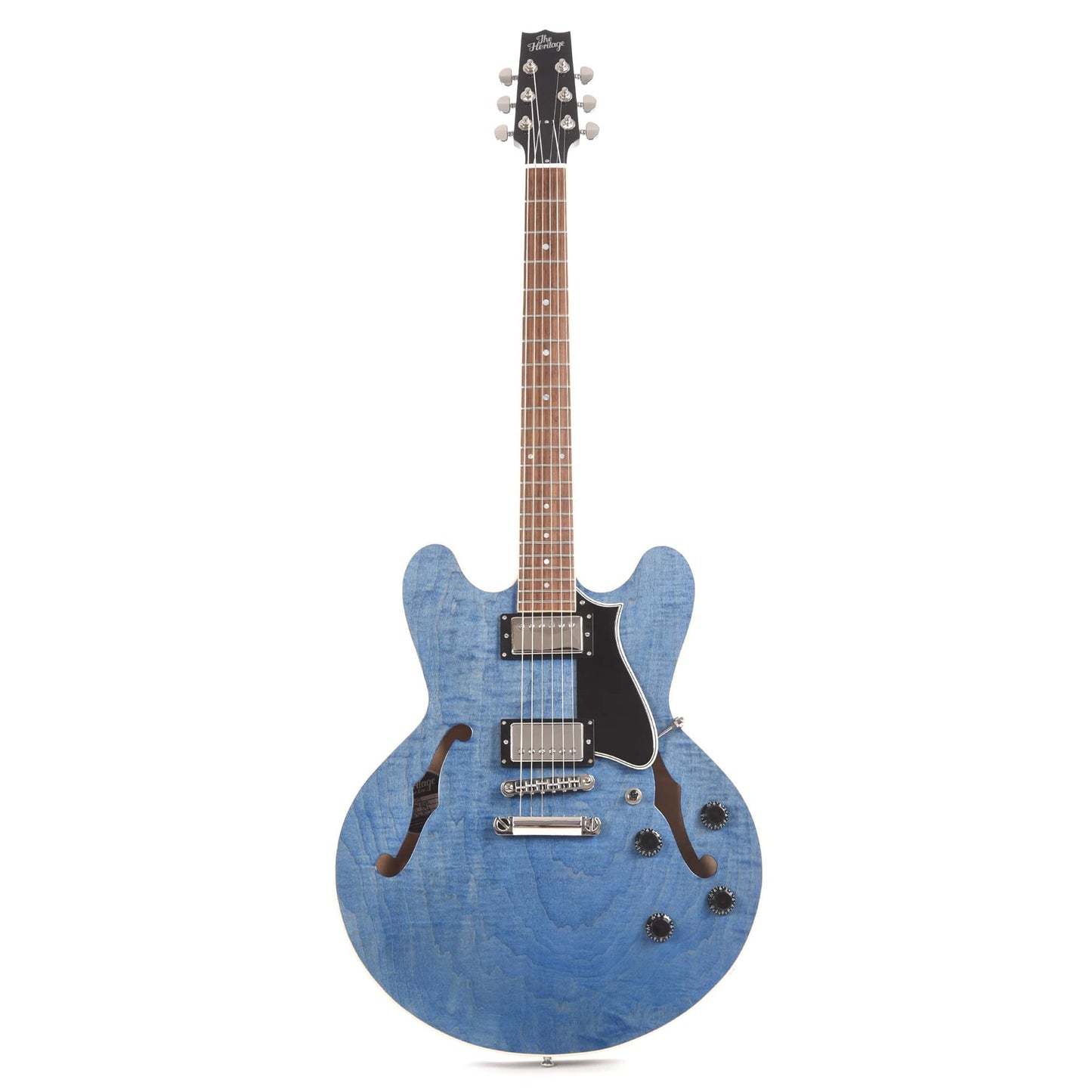 Heritage Standard H-535 Semi-Hollow Washed Blue Electric Guitars / Semi-Hollow
