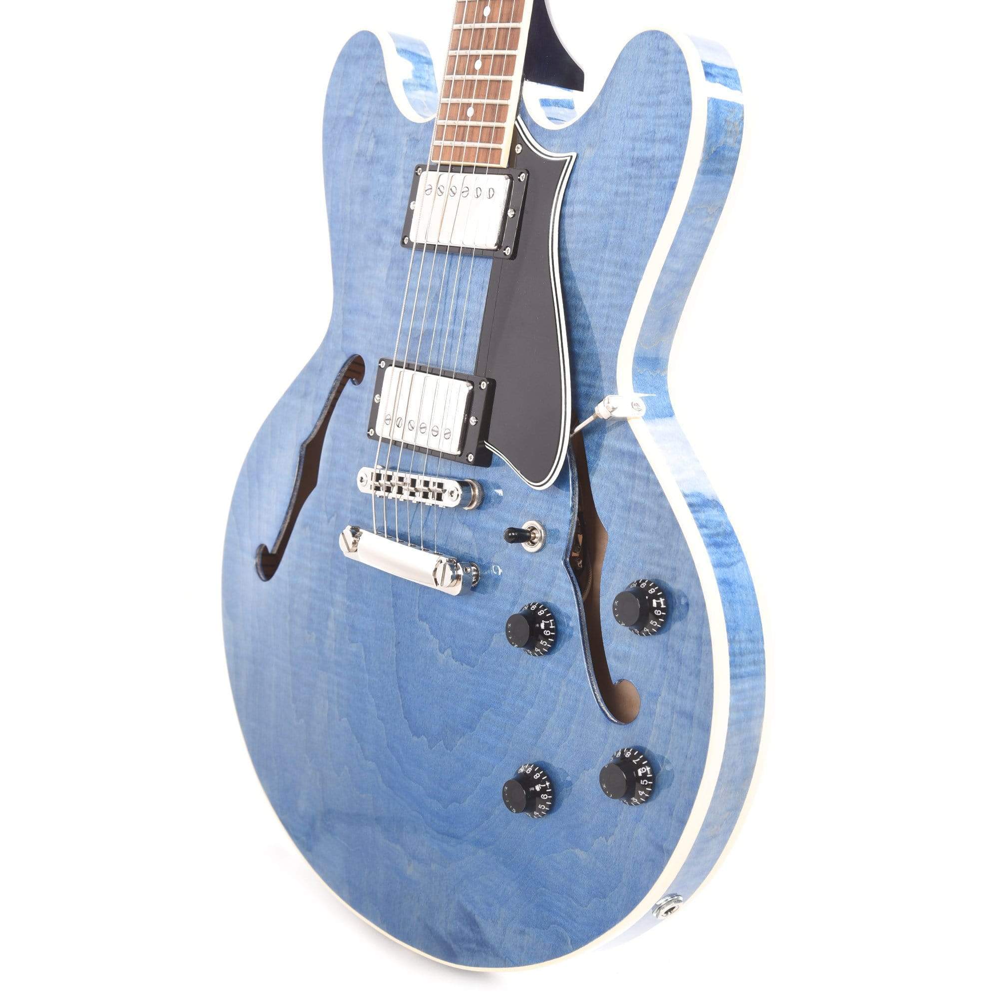 Heritage Standard H-535 Semi-Hollow Washed Blue Electric Guitars / Semi-Hollow
