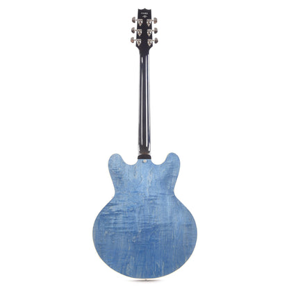 Heritage Standard H-535 Semi-Hollow Washed Blue Electric Guitars / Semi-Hollow