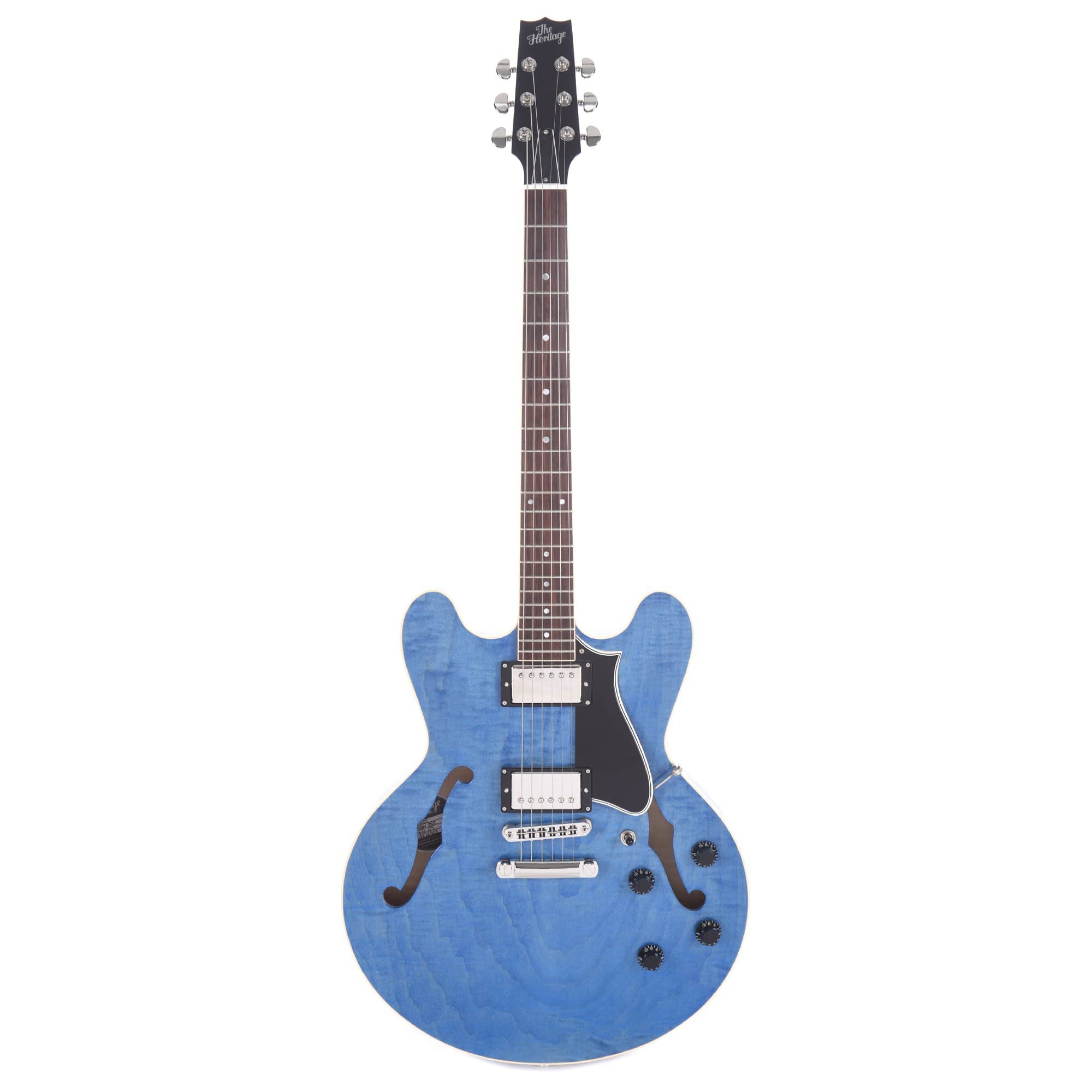 Heritage Standard H-535 Semi-Hollow Washed Blue Electric Guitars / Semi-Hollow