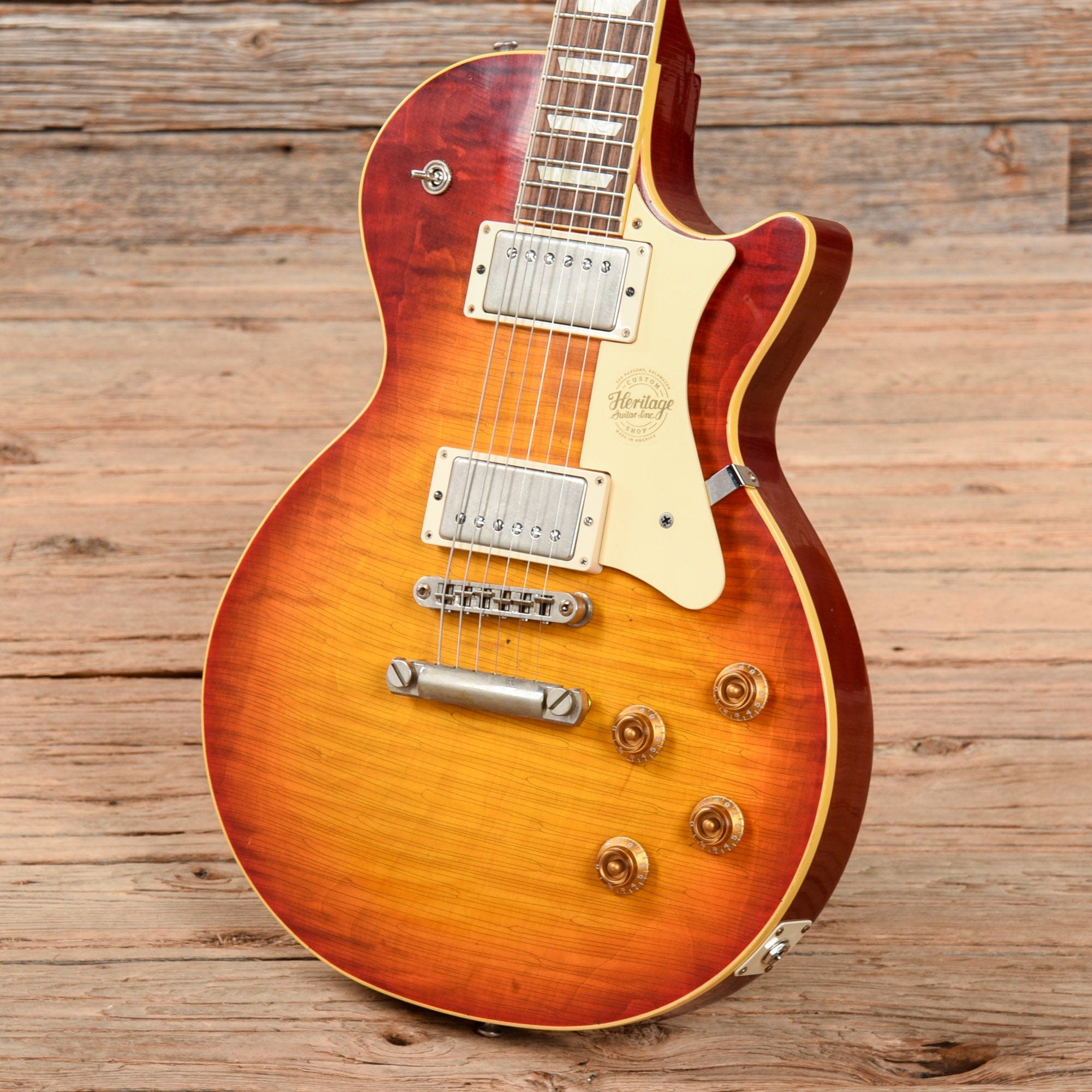 Heritage Custom Shop Core Collection H-150 Artisan Aged Dark Cherry Sunburst 2021 Electric Guitars / Solid Body