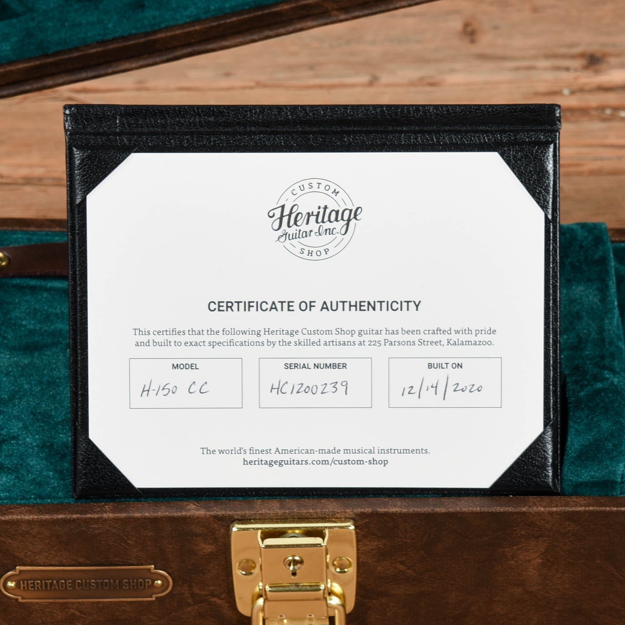 Heritage Custom Shop Core Collection H-150 Sunburst Electric Guitars / Solid Body