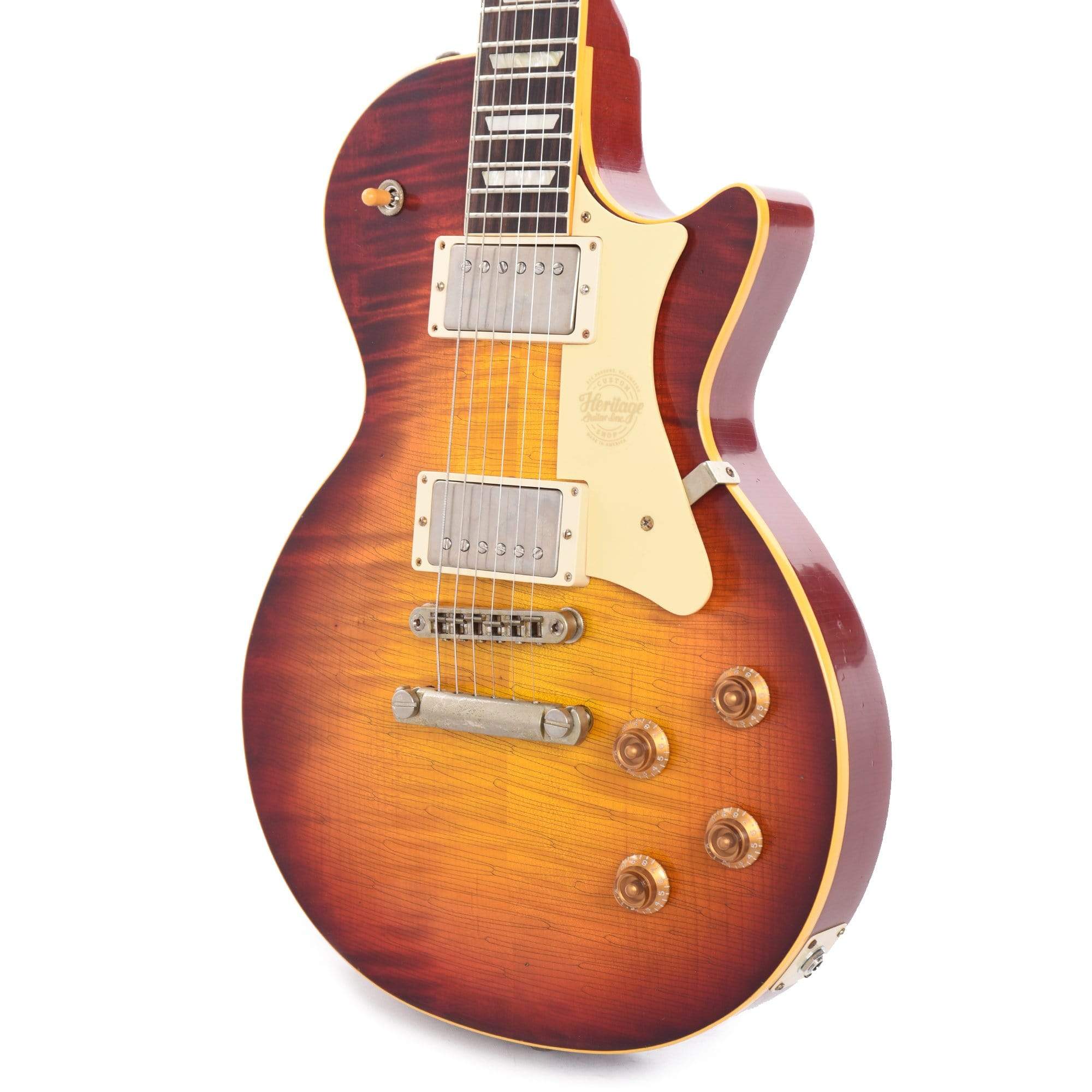 Heritage Custom Shop Core H-150 Artisan Aged Dark Cherry Sunburst w/CME Hand-Selected Top Electric Guitars / Solid Body