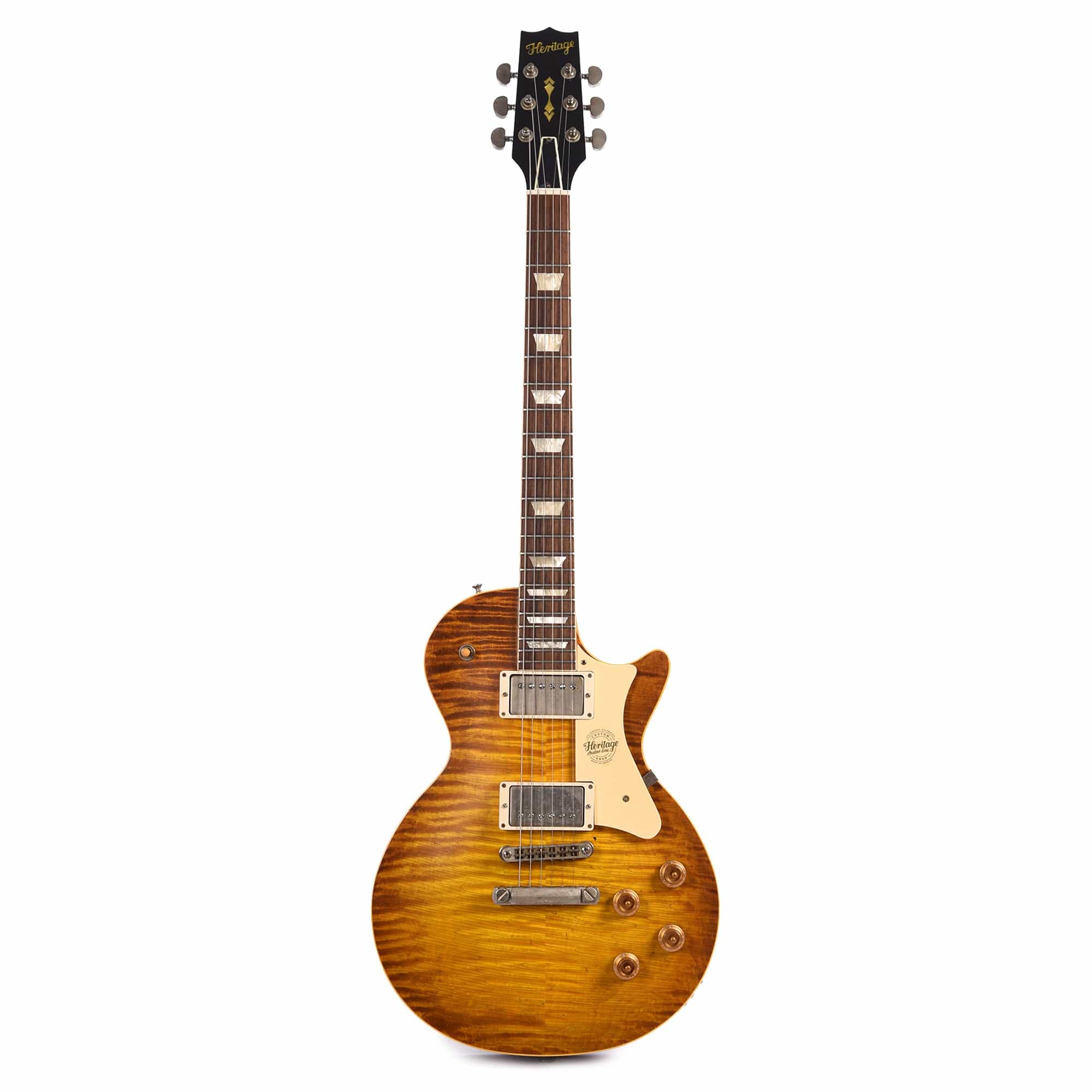 Heritage Custom Shop Core H-150 Artisan Aged Dirty Lemon Burst w/CME Hand-Selected Top Electric Guitars / Solid Body