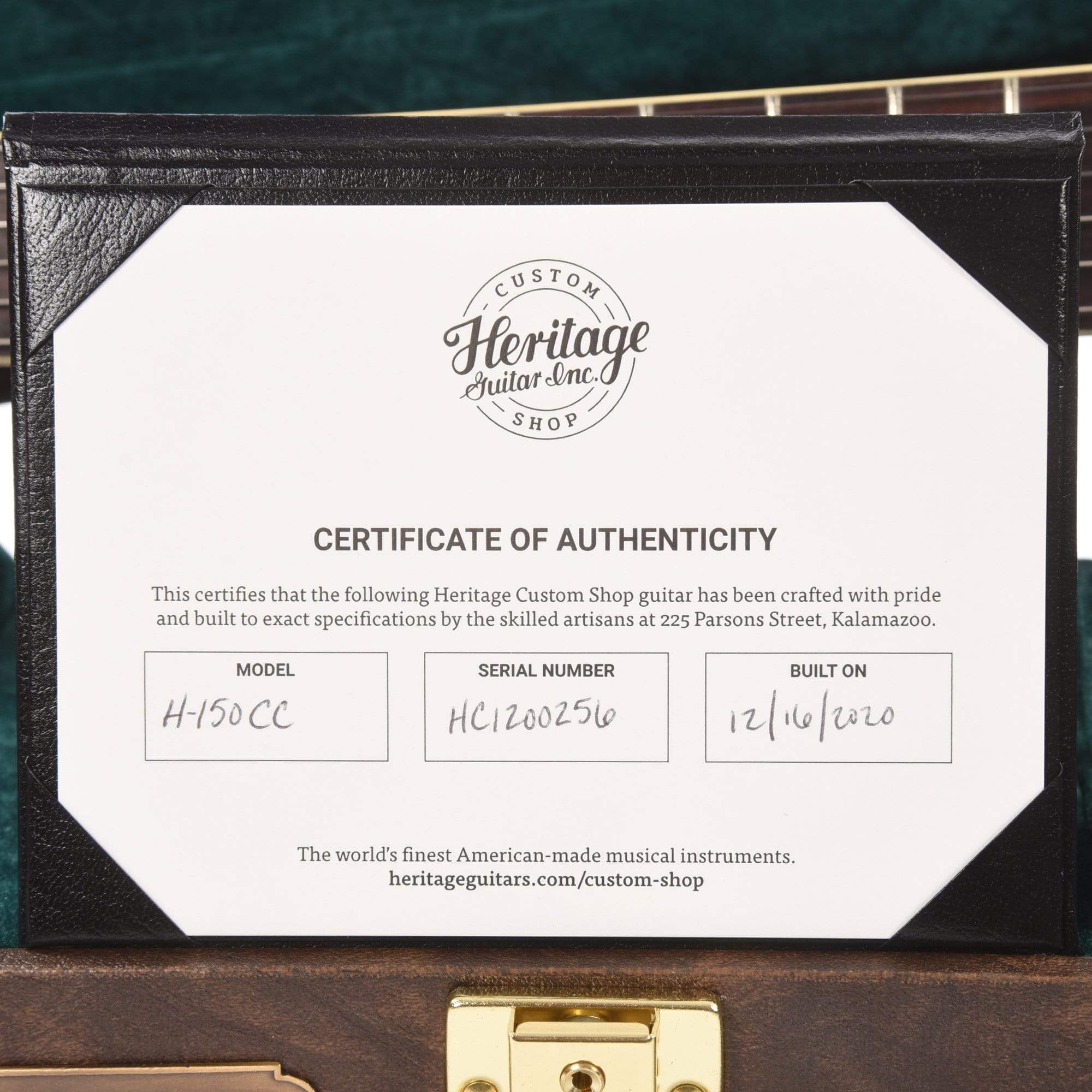 Heritage Custom Shop Core H-150 Dirty Lemon Burst w/CME Hand-Selected Top Electric Guitars / Solid Body