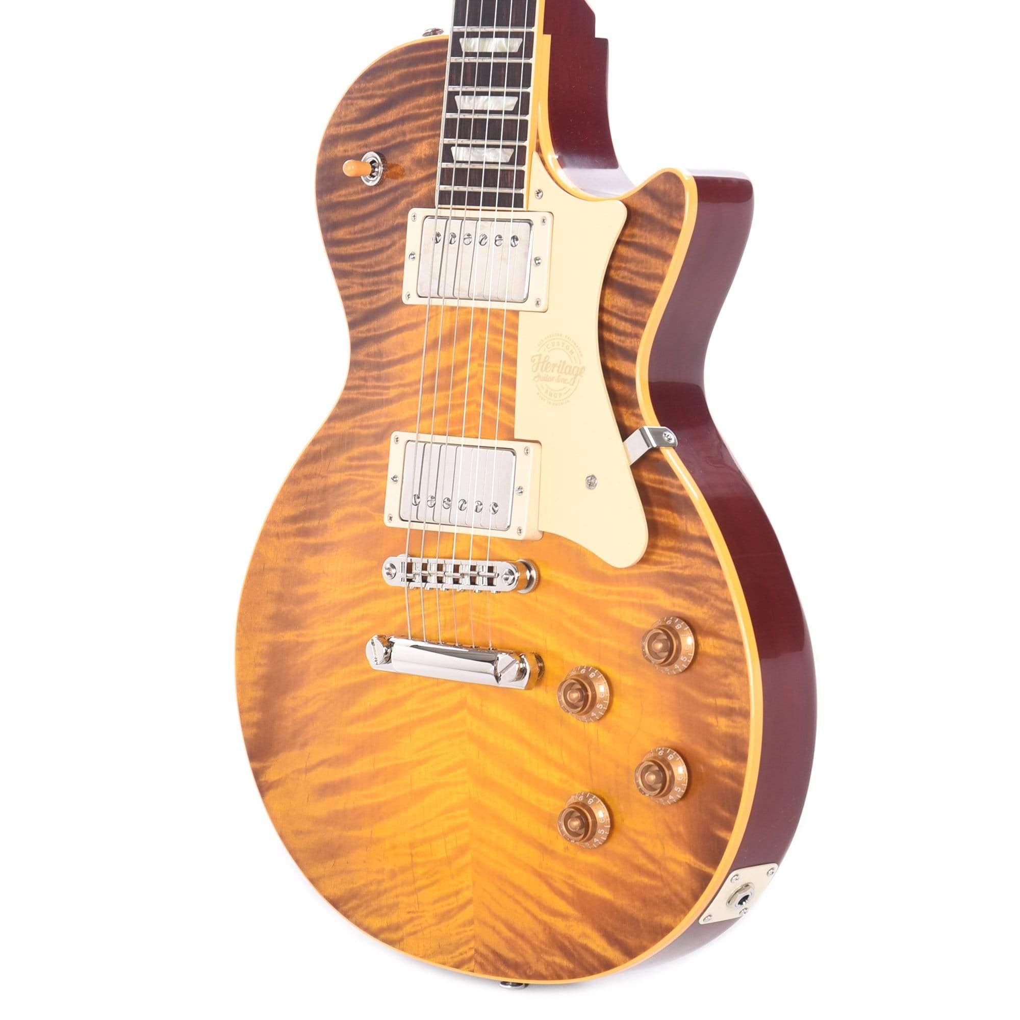 Heritage Custom Shop Core H-150 Dirty Lemon Burst w/CME Hand-Selected Top Electric Guitars / Solid Body