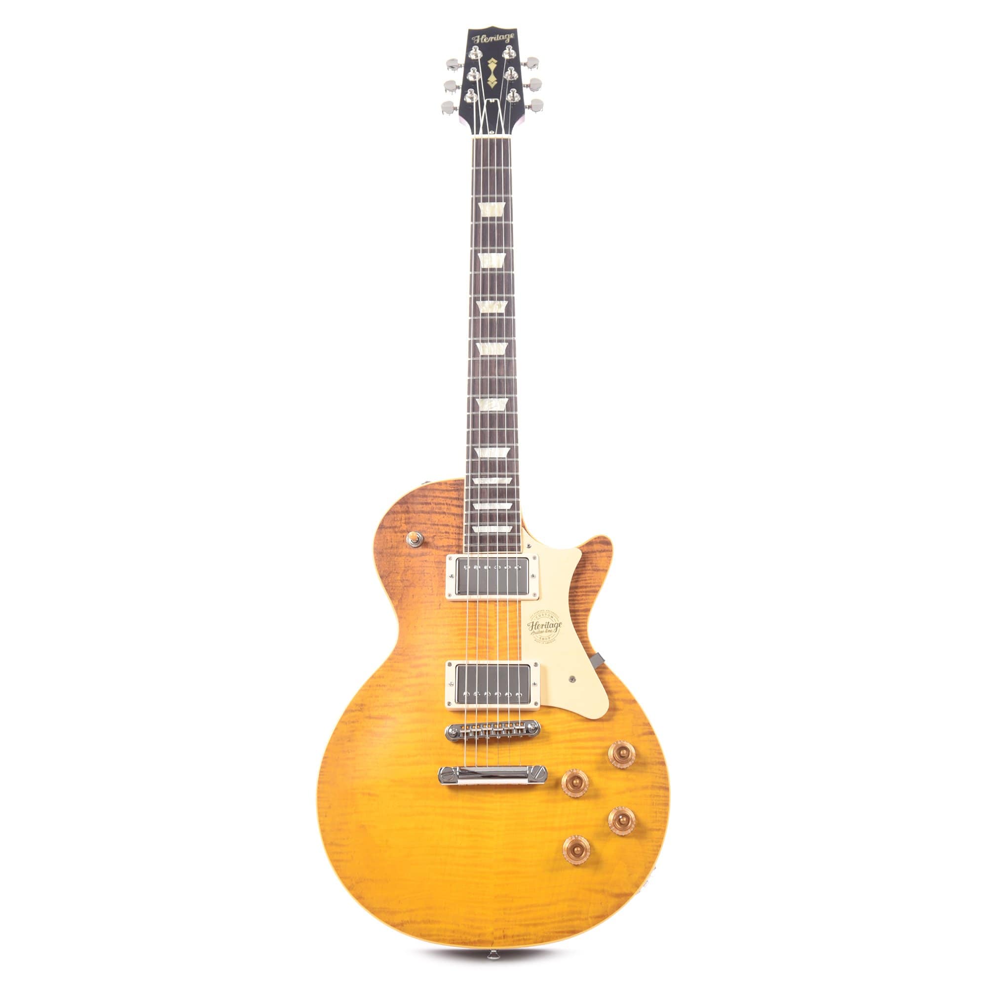 Heritage Custom Shop Core H-150 Dirty Lemon Burst w/CME Hand-Selected Top Electric Guitars / Solid Body