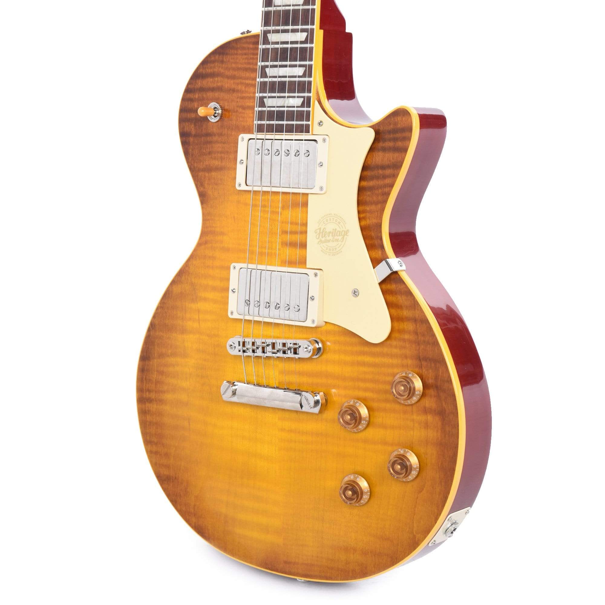 Heritage Custom Shop Core H-150 Dirty Lemon Burst w/CME Hand-Selected Top Electric Guitars / Solid Body