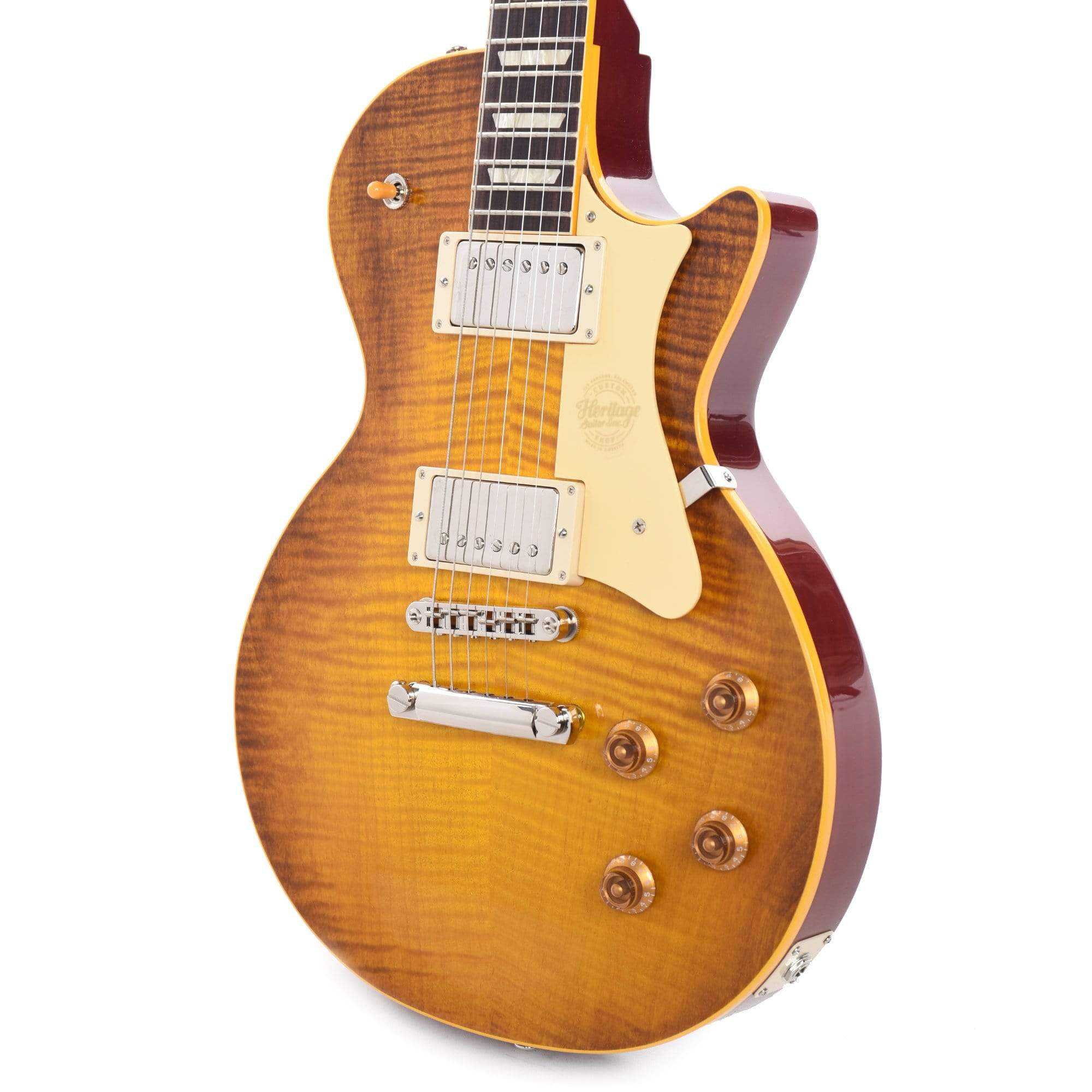Heritage Custom Shop Core H-150 Dirty Lemon Burst w/CME Hand-Selected Top Electric Guitars / Solid Body