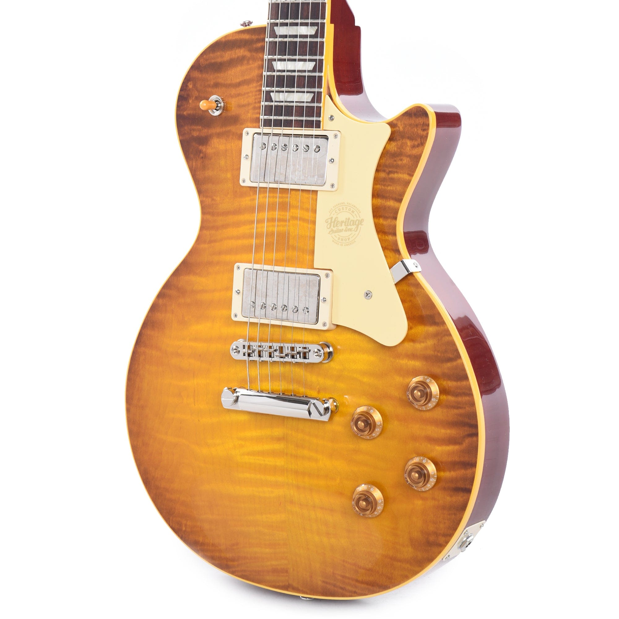 Heritage Custom Shop Core H-150 Dirty Lemon Burst w/CME Hand-Selected Top Electric Guitars / Solid Body