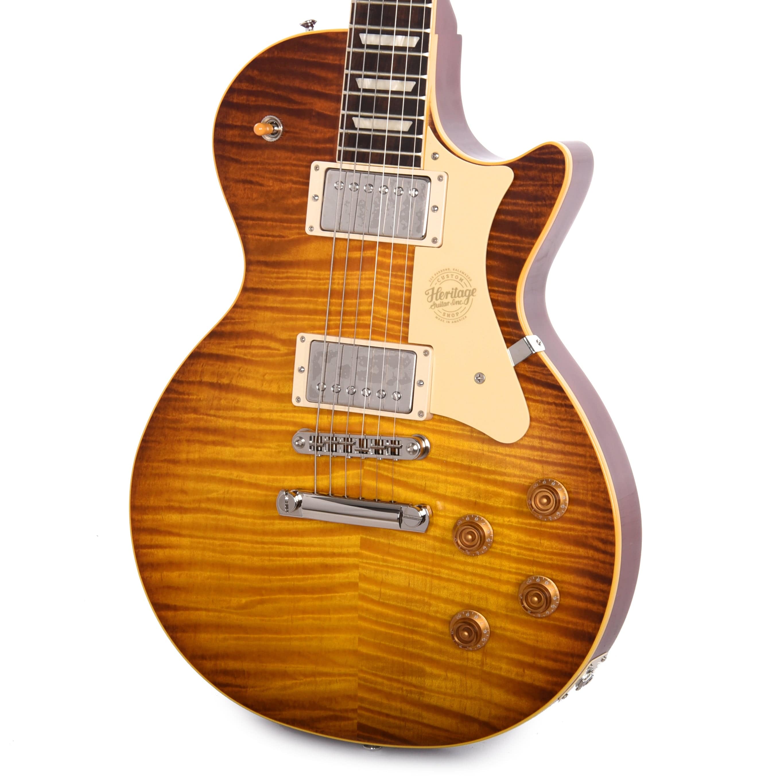 Heritage Custom Shop Core H-150 Dirty Lemon Burst w/CME Hand-Selected Top Electric Guitars / Solid Body
