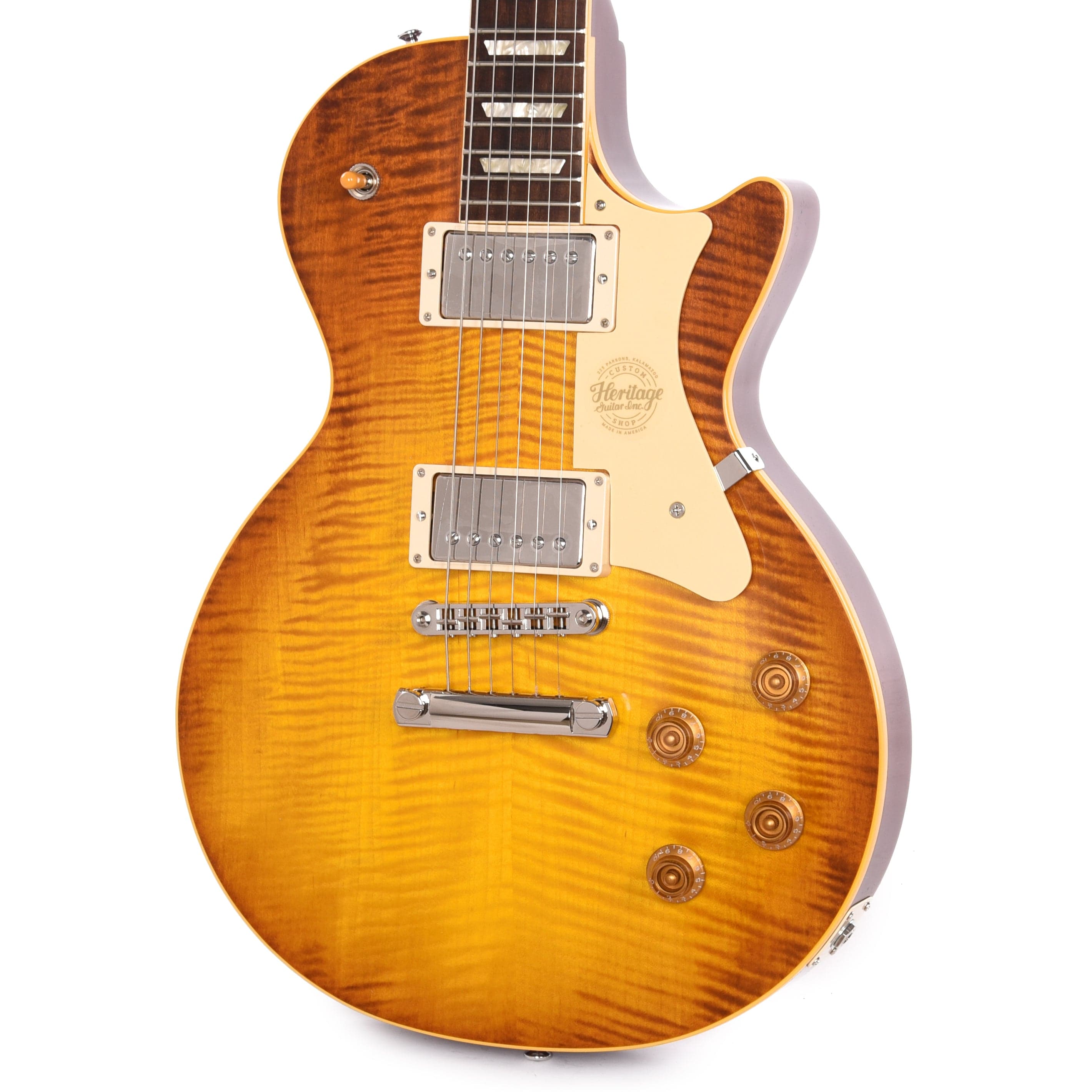 Heritage Custom Shop Core H-150 Dirty Lemon Burst w/CME Hand-Selected Top Electric Guitars / Solid Body