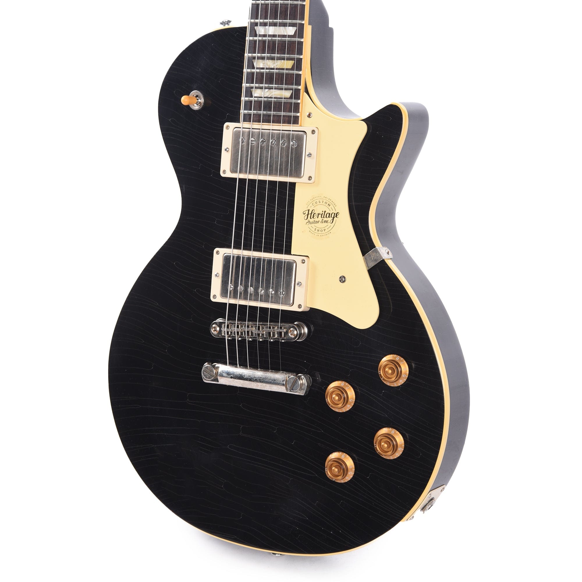 Heritage Custom Shop Core H-150 Ebony Artisan Aged Electric Guitars / Solid Body