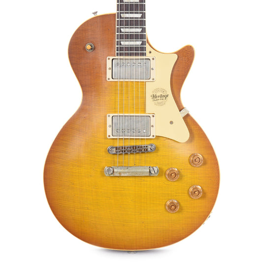 Heritage Custom Shop Core H-150 Plain Top Artisan Aged Dirty Lemon Burst Electric Guitars / Solid Body
