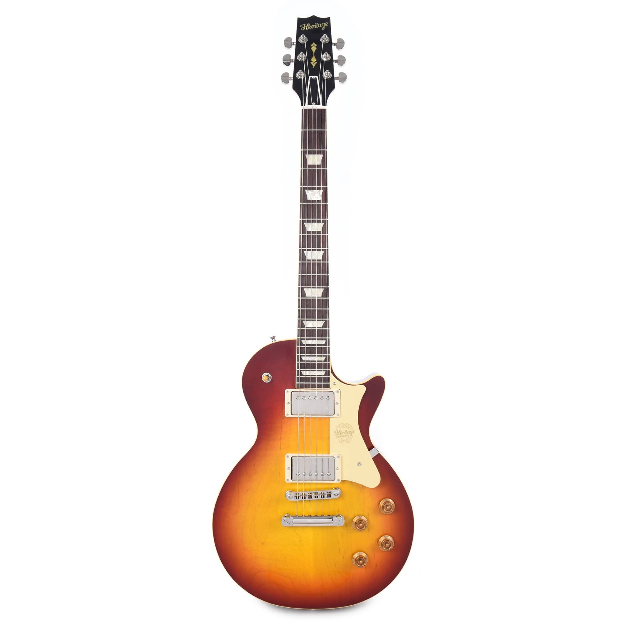Heritage Custom Shop Core H-150 Plain Top Dark Cherry Sunburst Electric Guitars / Solid Body