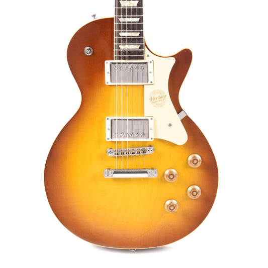 Heritage Custom Shop Core H-150 Plain Top Dirty Lemon Burst Electric Guitars / Solid Body