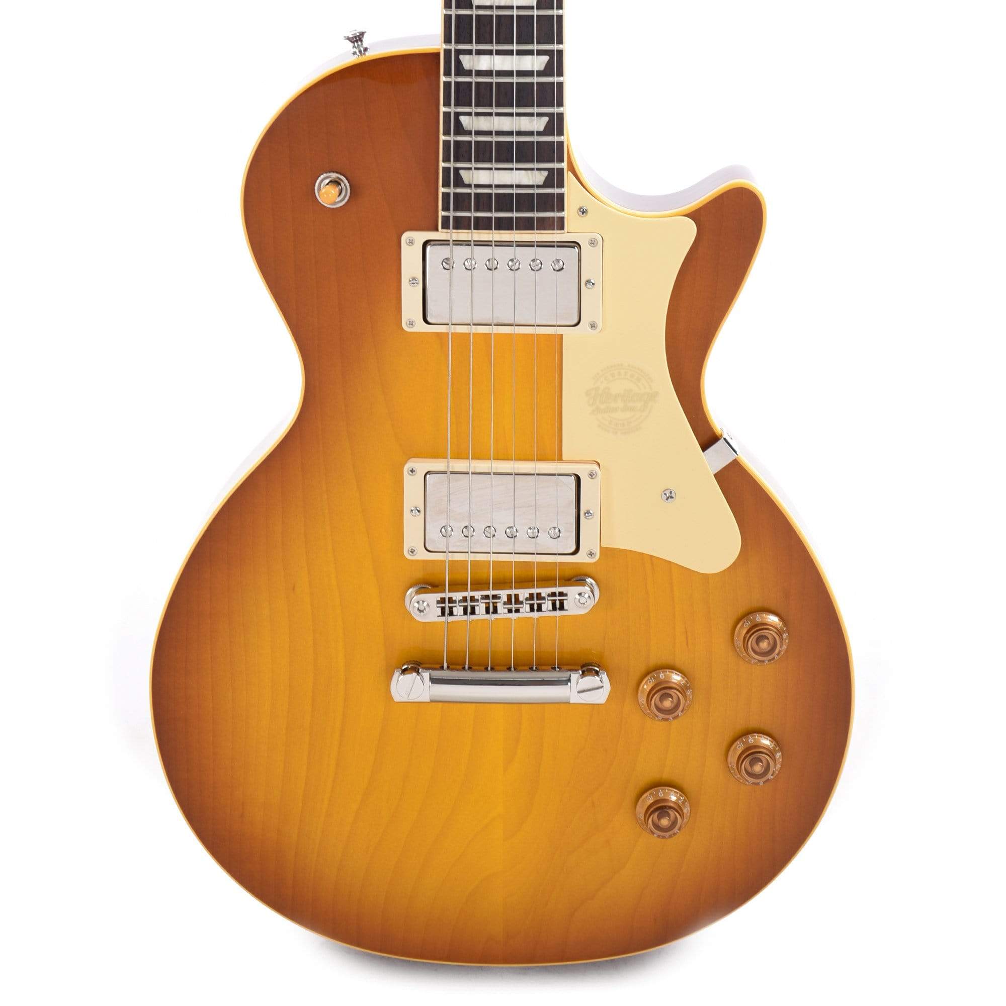 Heritage Custom Shop Core H-150 Plain Top Dirty Lemon Burst Electric Guitars / Solid Body