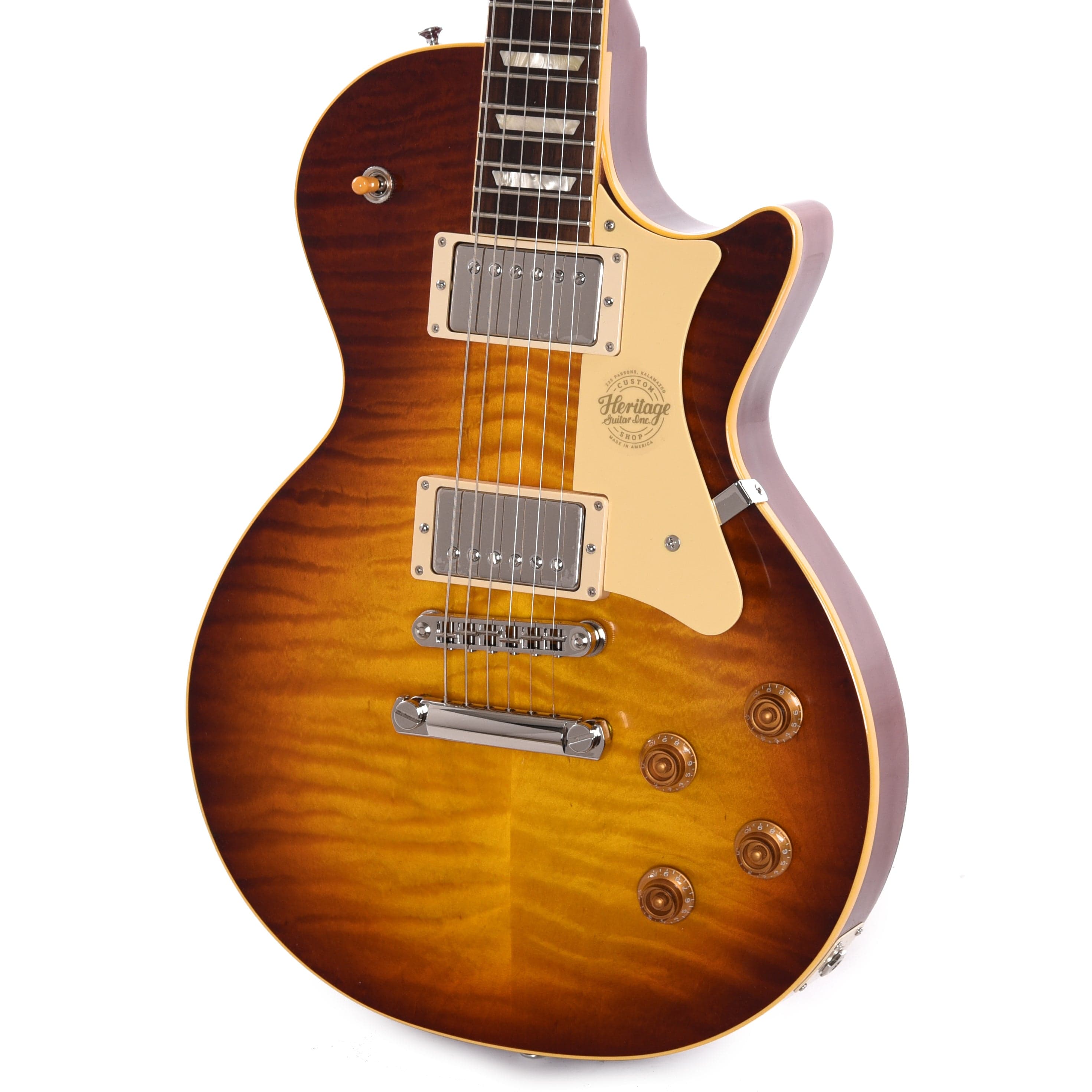 Heritage Custom Shop Core H-150 Tobacco Sunburst w/CME Hand-Selected Top Electric Guitars / Solid Body