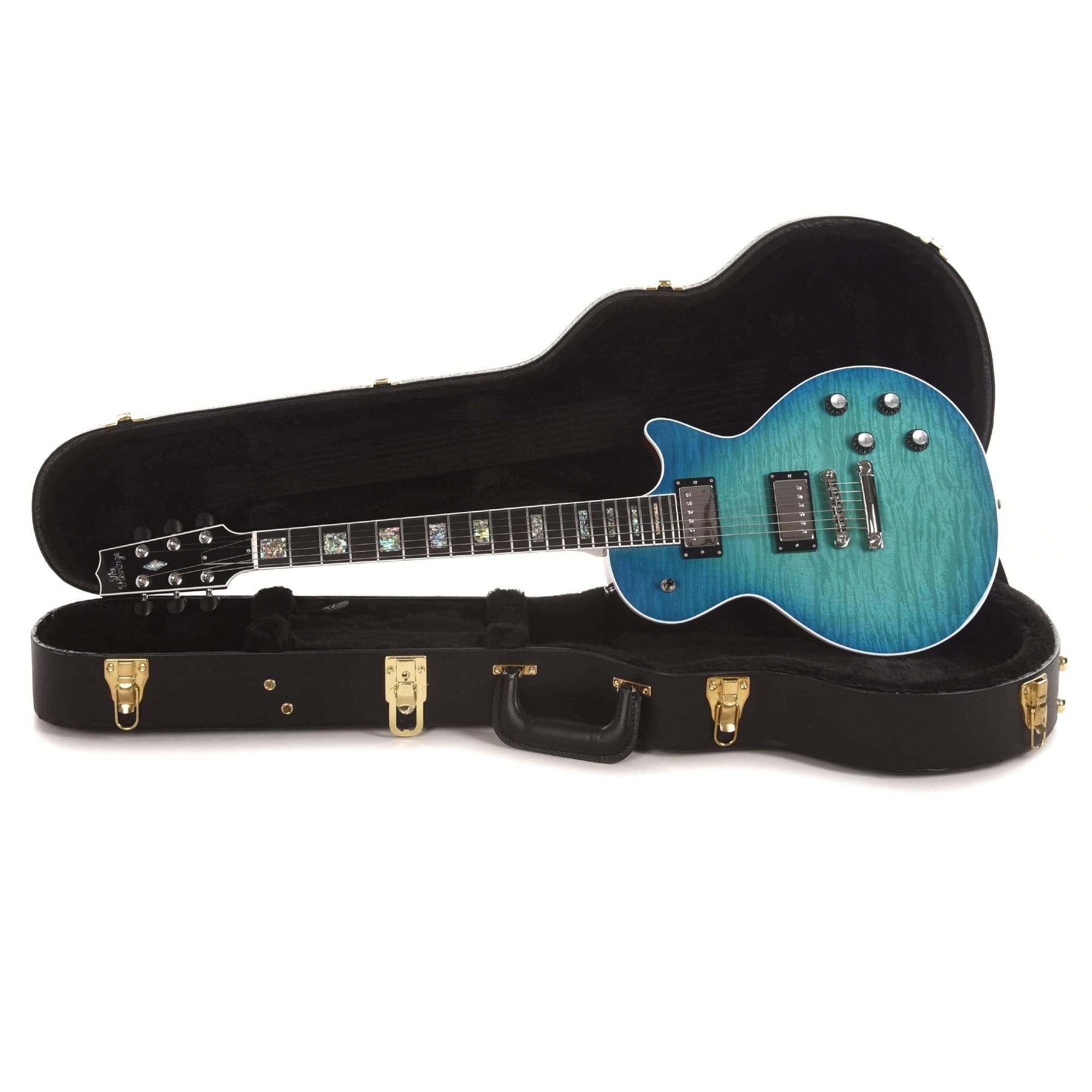 Heritage Custom Shop Limited Run H-137 Neptune Blue Burst Electric Guitars / Solid Body