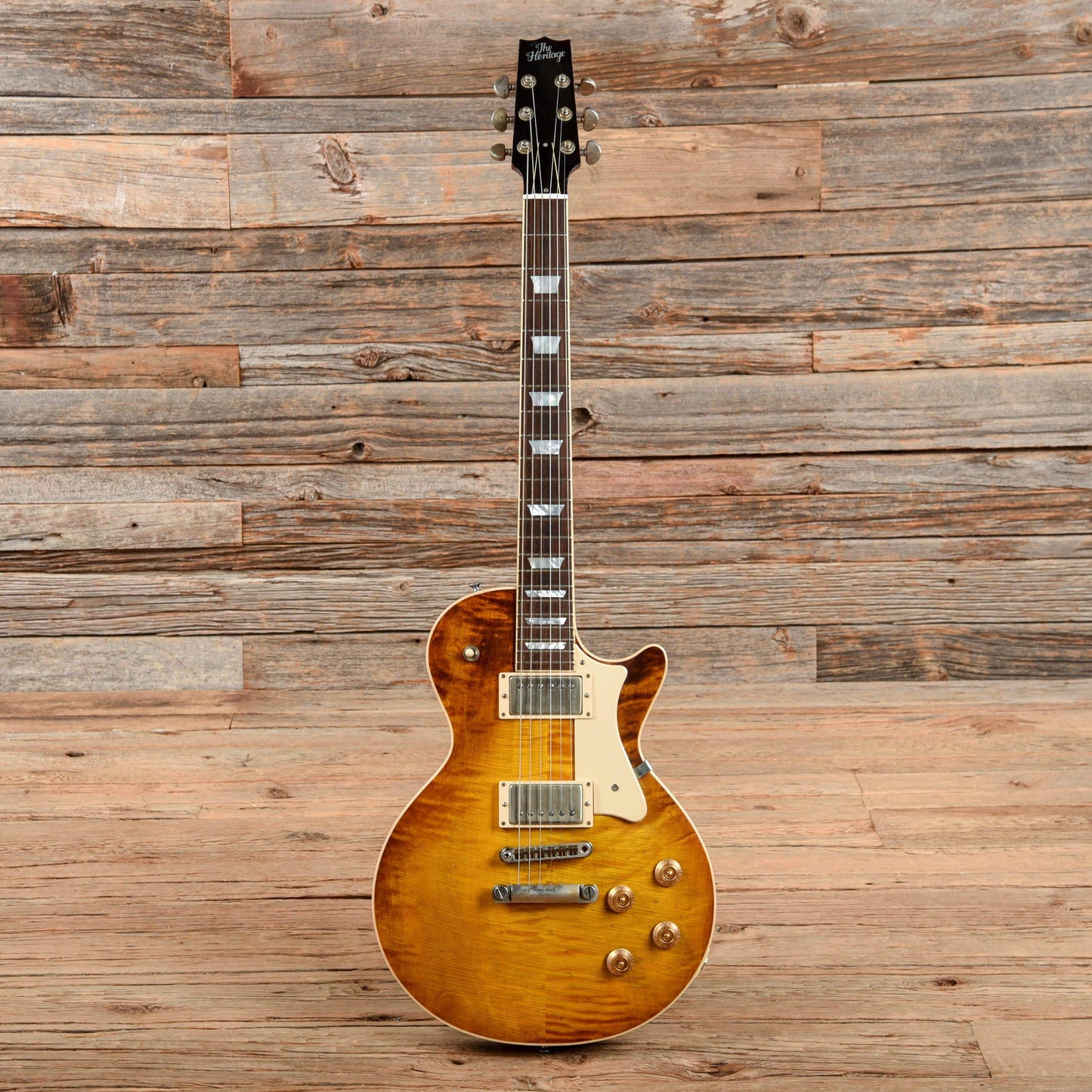 Heritage H-150 Artisan Aged Dirty Lemon Burst Electric Guitars / Solid Body