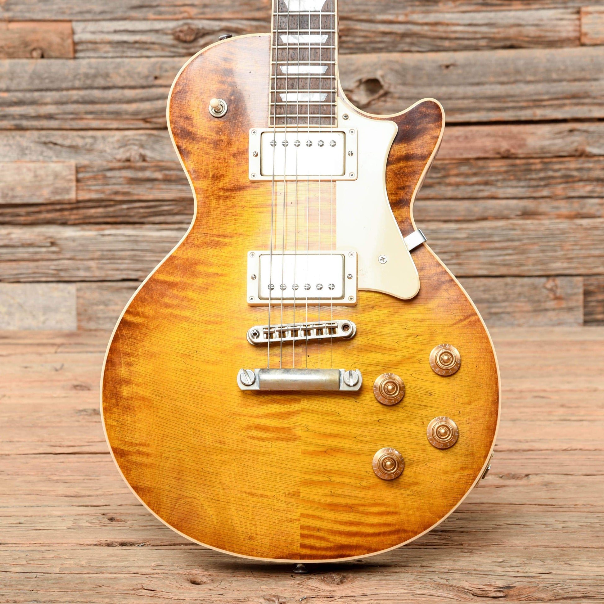 Heritage H-150 Artisan Aged Dirty Lemon Burst Electric Guitars / Solid Body