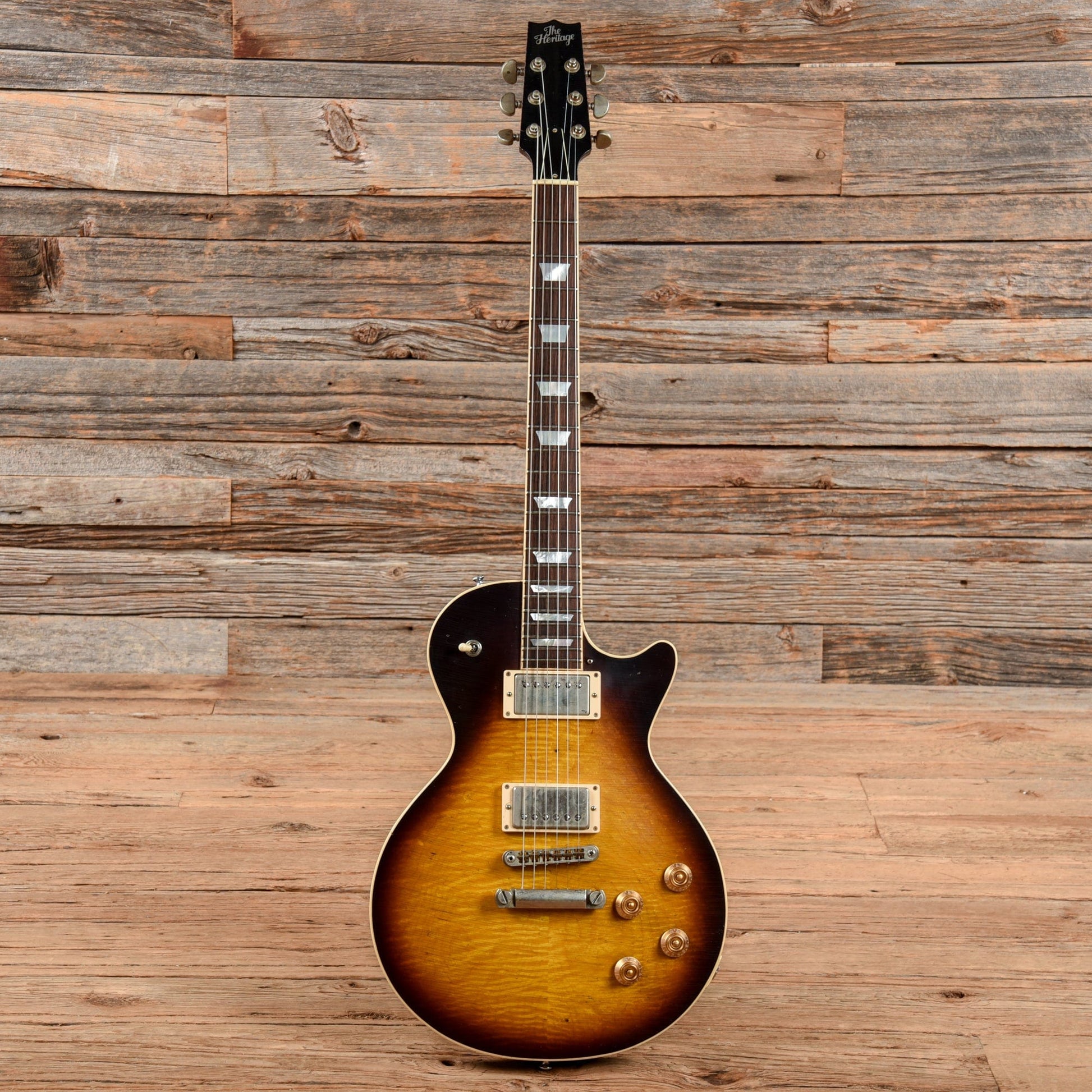 Heritage H-150 Artisan Aged Sunburst Electric Guitars / Solid Body