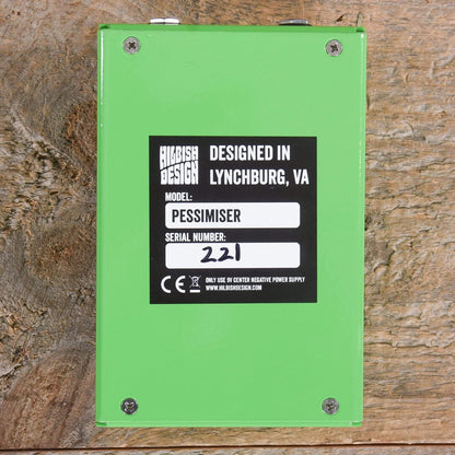 Hilbish Design Pessimiser King Buzzo Signature Distortion Effects and Pedals / Distortion