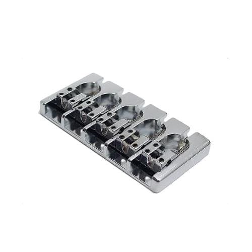 Hipshot A Style 5-String Bridge Chromed Aluminum Parts / Bass Guitar Parts