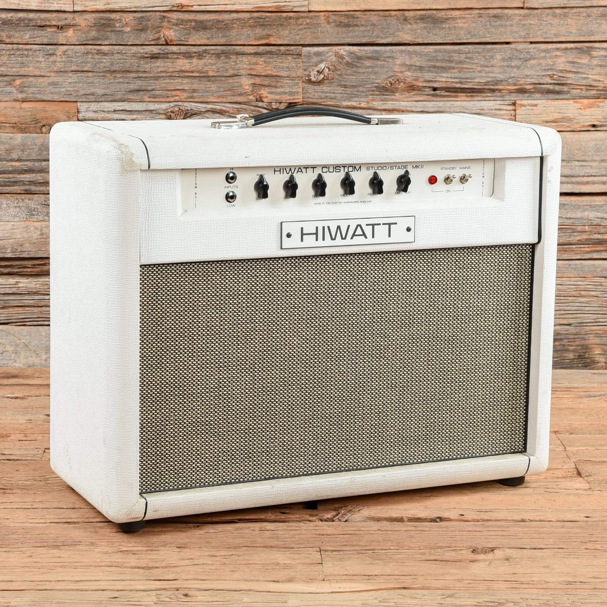 Hiwatt SS212 Studio/Stage Combo White Amps / Guitar Combos