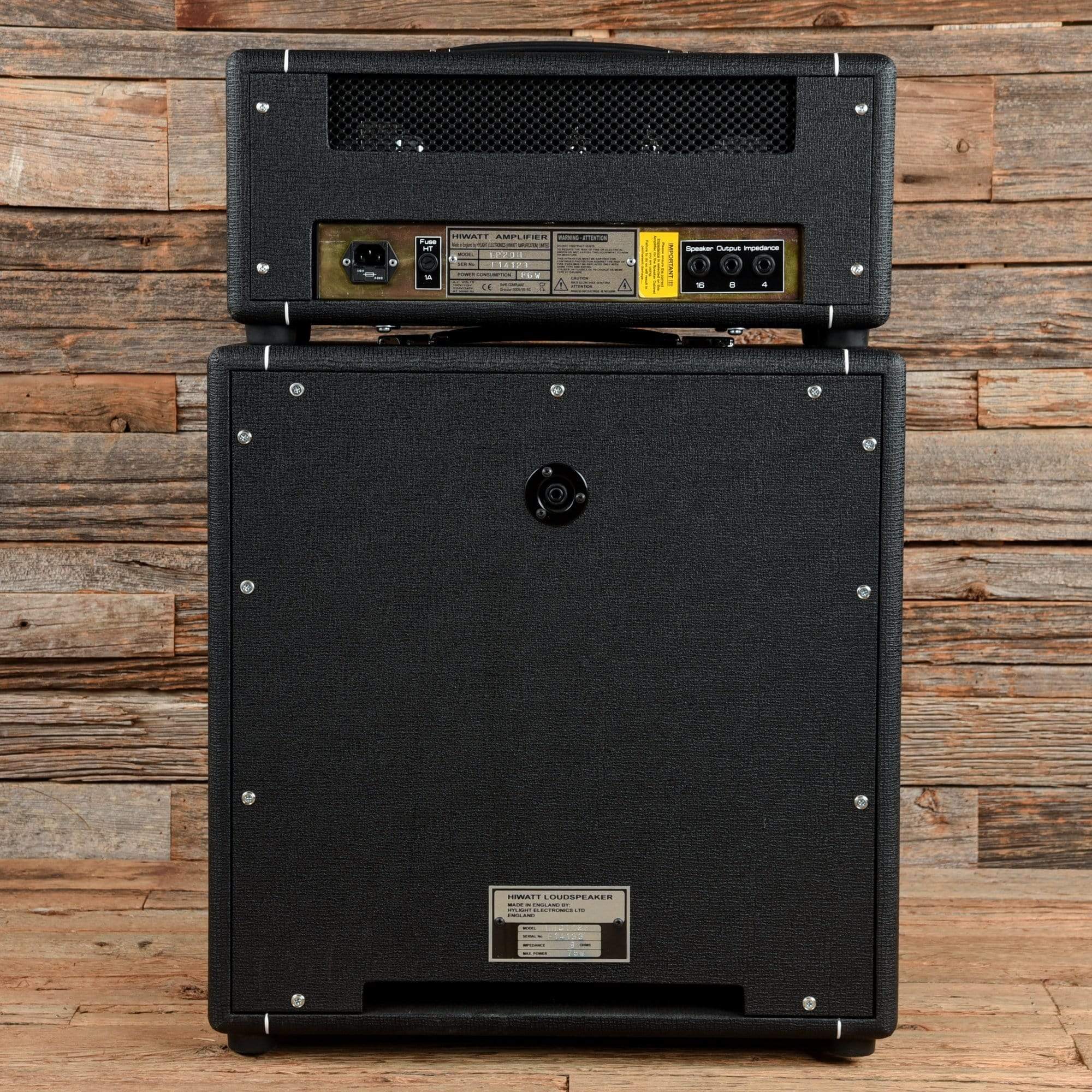 Hiwatt Little P Rig 20W/0.5W Head w/1x12 Fane Cabinet – Chicago