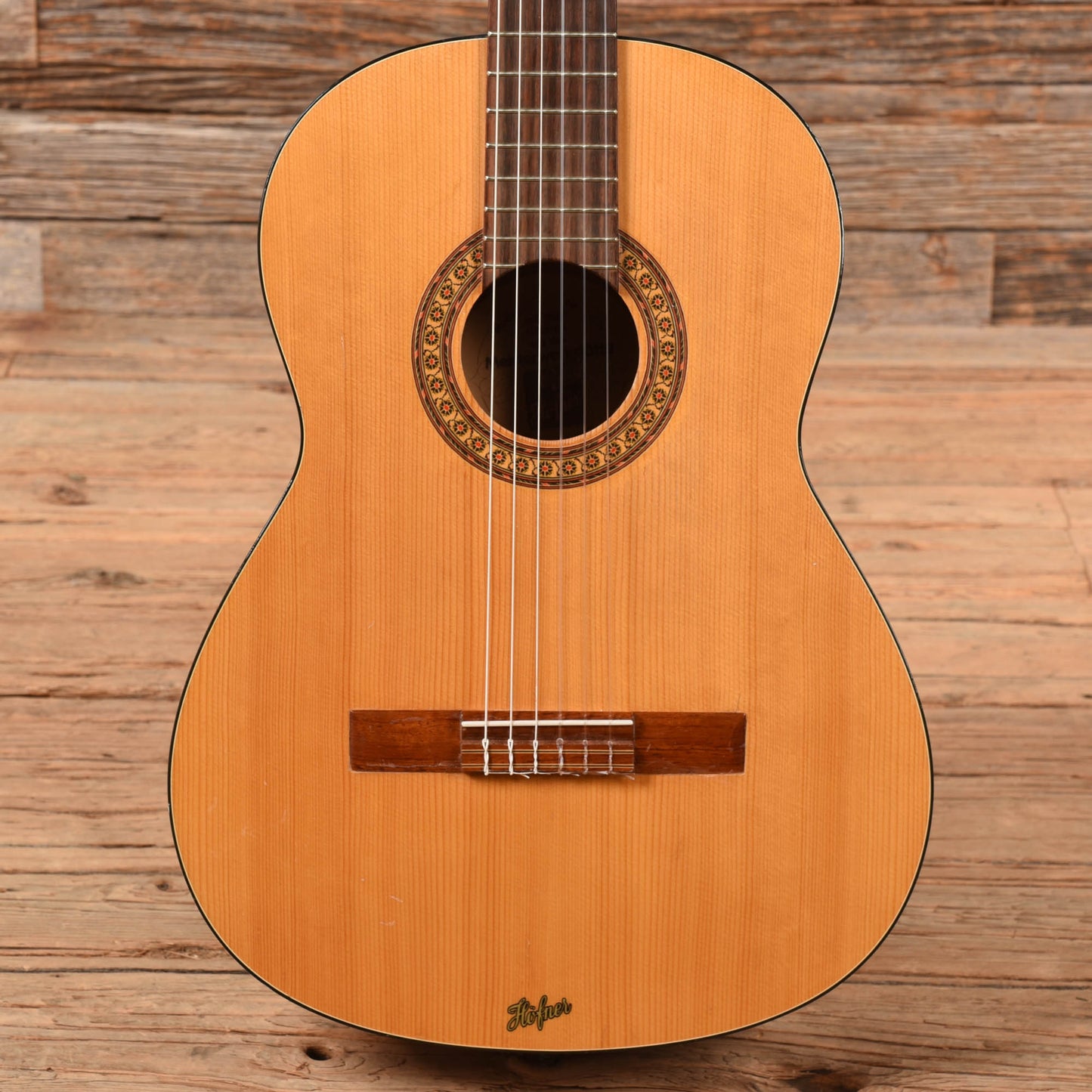 Hofner 5120 Natural 1970s Acoustic Guitars / Classical