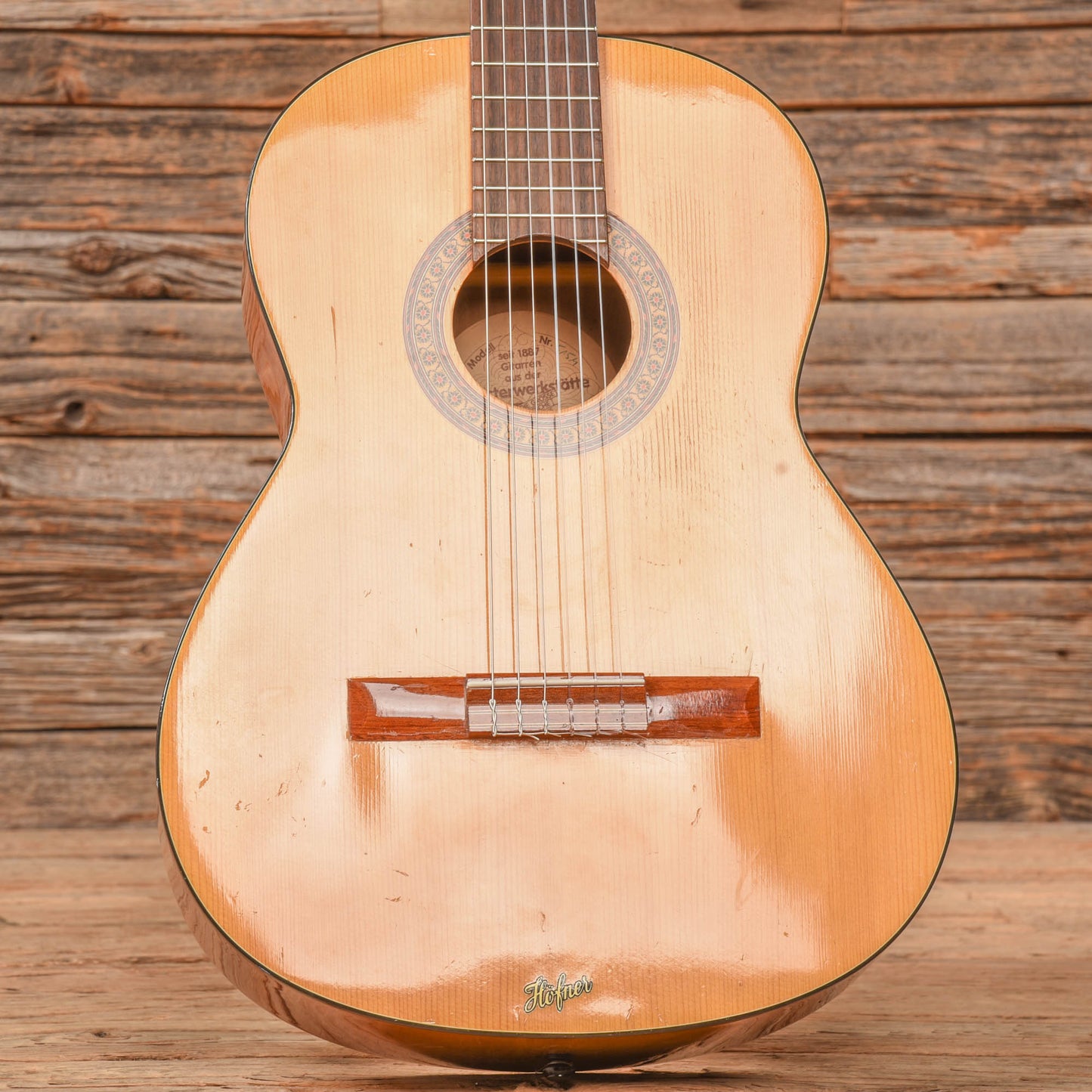 Hofner 5120 Natural 1970s Acoustic Guitars / Classical