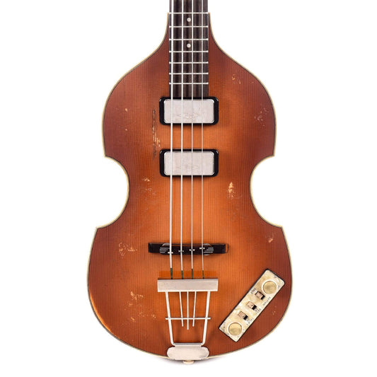 Hofner 1961 Reissue Violin Bass Vintage Aged Sunburst Bass Guitars / 4-String