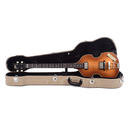 Hofner 1963 Reissue Violin Bass Vintage Aged Sunburst Bass Guitars / 4-String