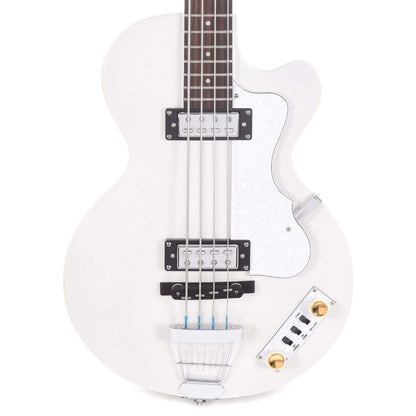 Hofner Ignition Pro Club Bass Pearl White Bass Guitars / 4-String