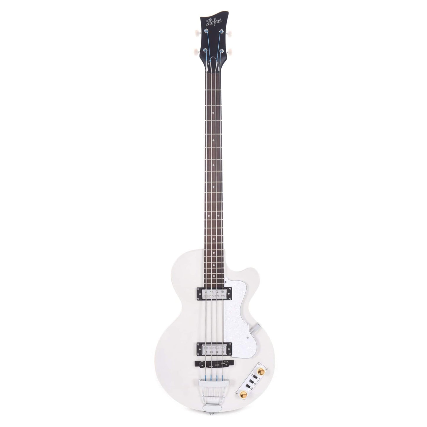 Hofner Ignition Pro Club Bass Pearl White Bass Guitars / 4-String