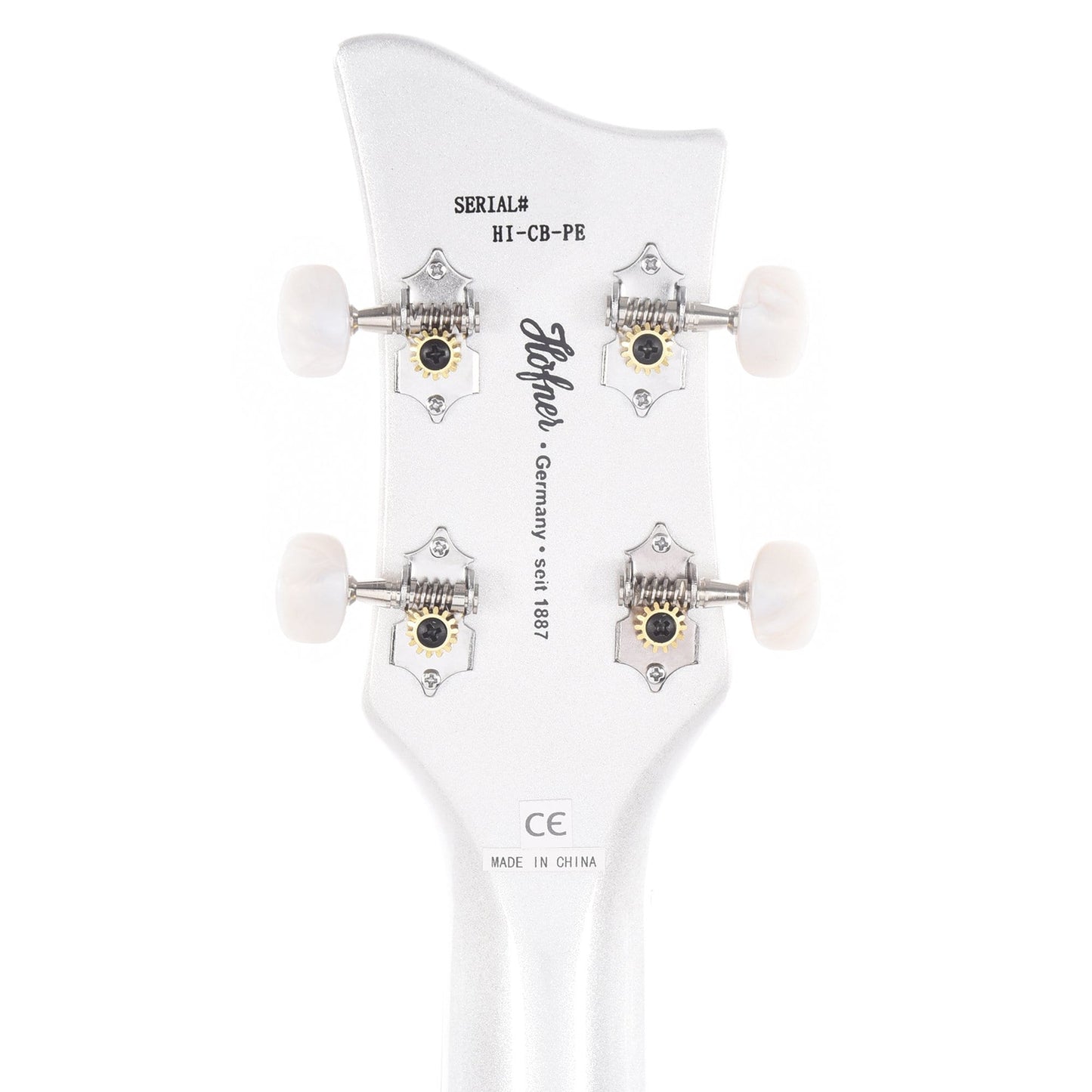 Hofner Ignition Pro Club Bass Pearl White Bass Guitars / 4-String