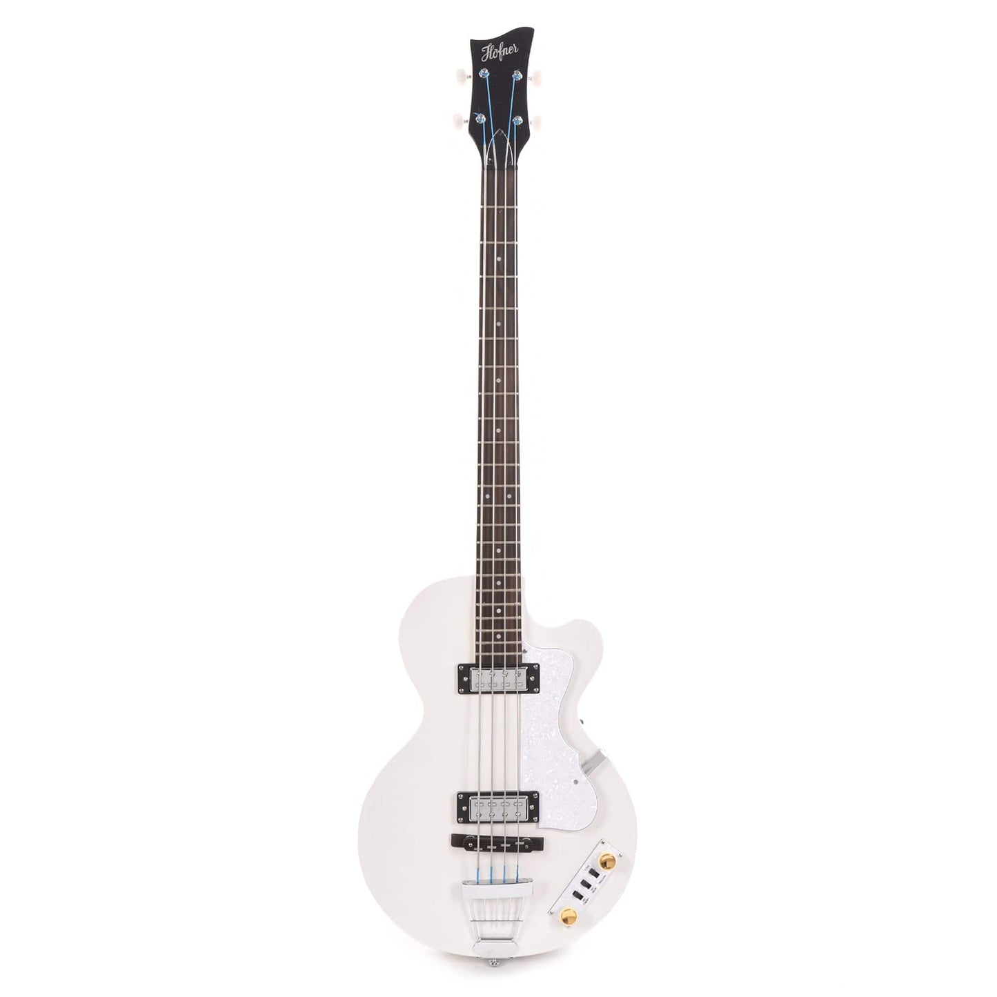 Hofner Ignition Pro Club Bass Pearl White Bass Guitars / 4-String
