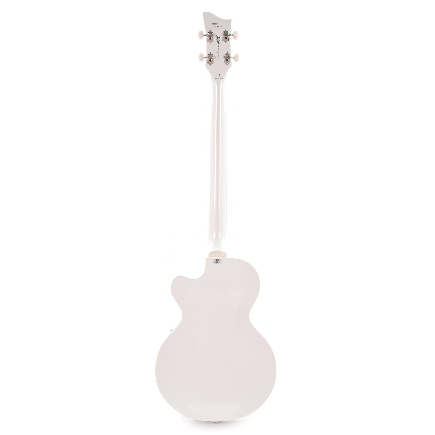 Hofner Ignition Pro Club Bass Pearl White Bass Guitars / 4-String