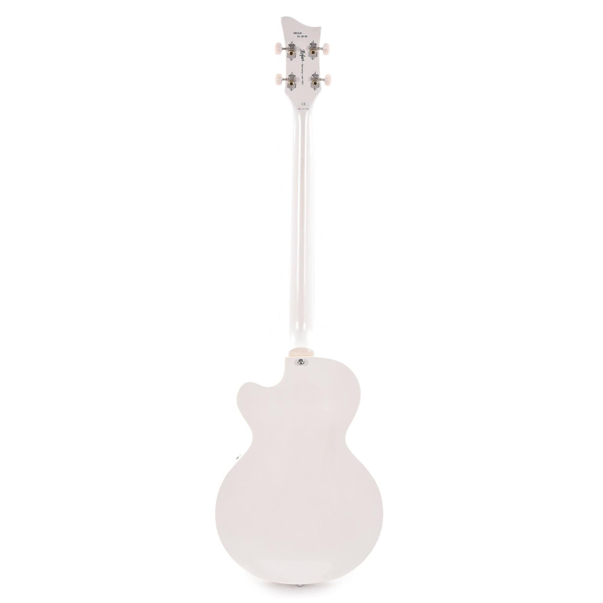 Hofner Ignition Pro Club Bass Pearl White Bass Guitars / 4-String