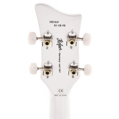 Hofner Ignition Pro Club Bass Pearl White Bass Guitars / 4-String
