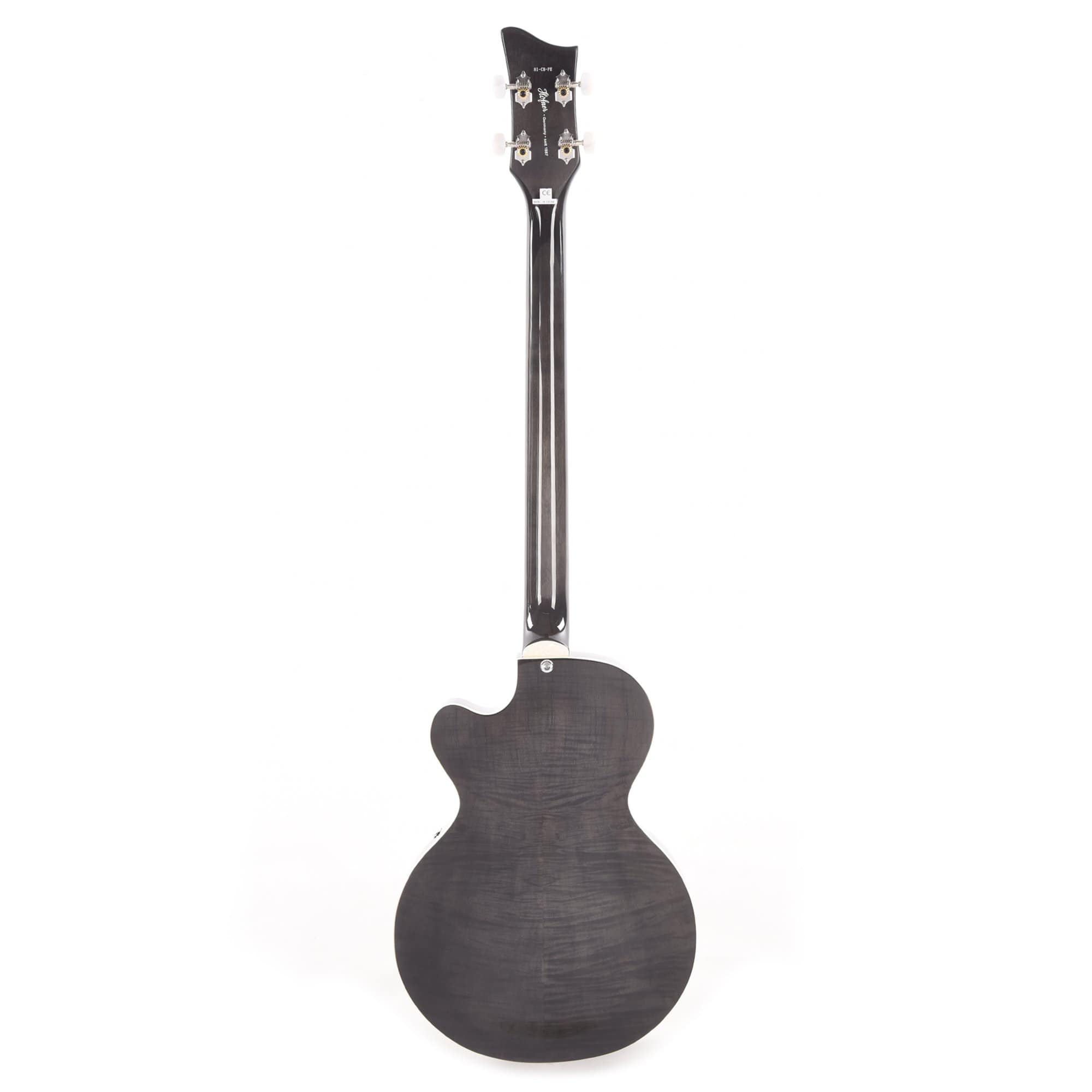 Hofner Ignition Pro Club Bass Transparent Black Bass Guitars / 4-String