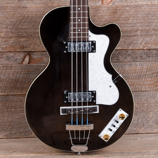 Hofner Ignition Pro Club Bass Transparent Black Bass Guitars / 4-String
